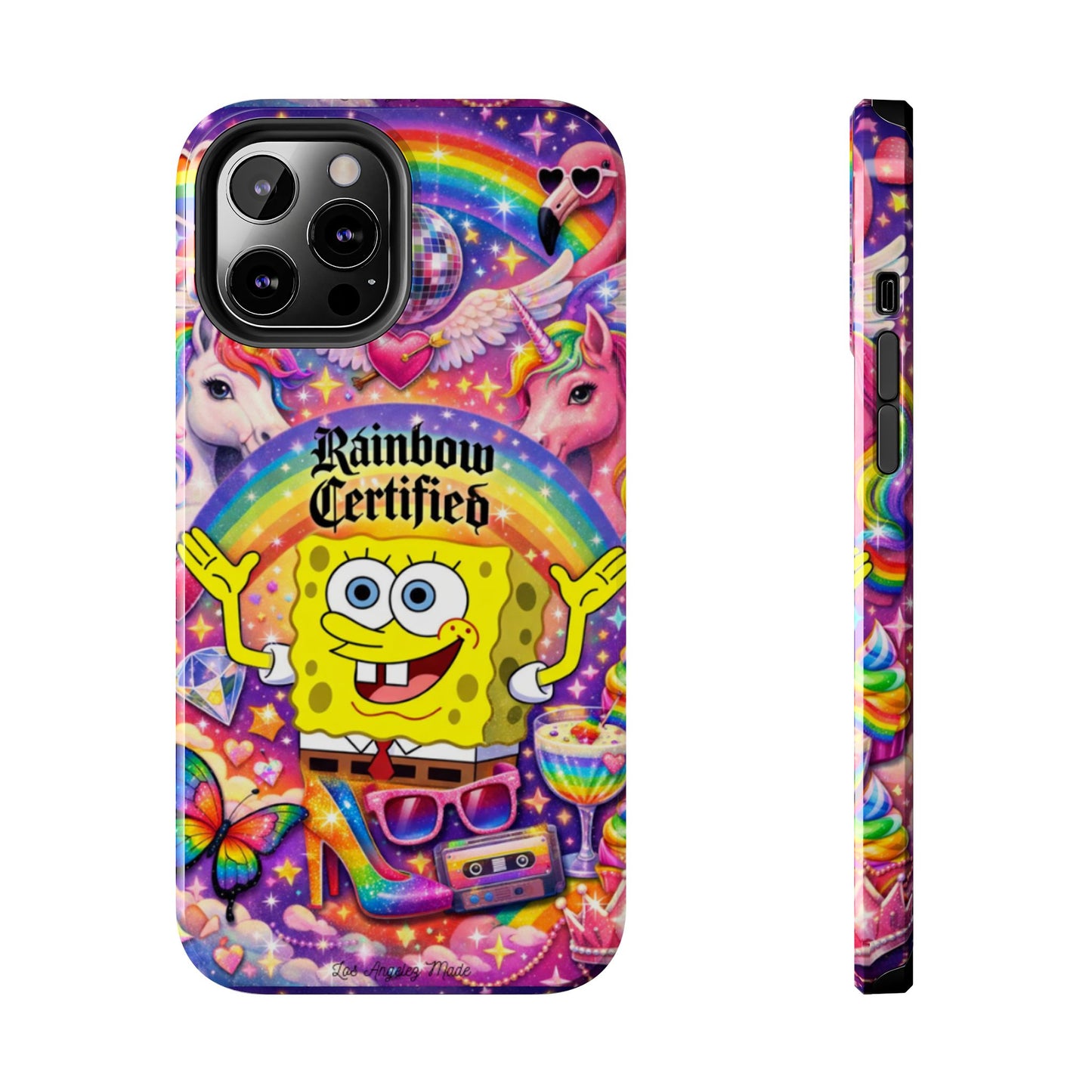 Los Angelez Made x Gay SpongeBob ''Rainbow Certified'' Tough Phone Case