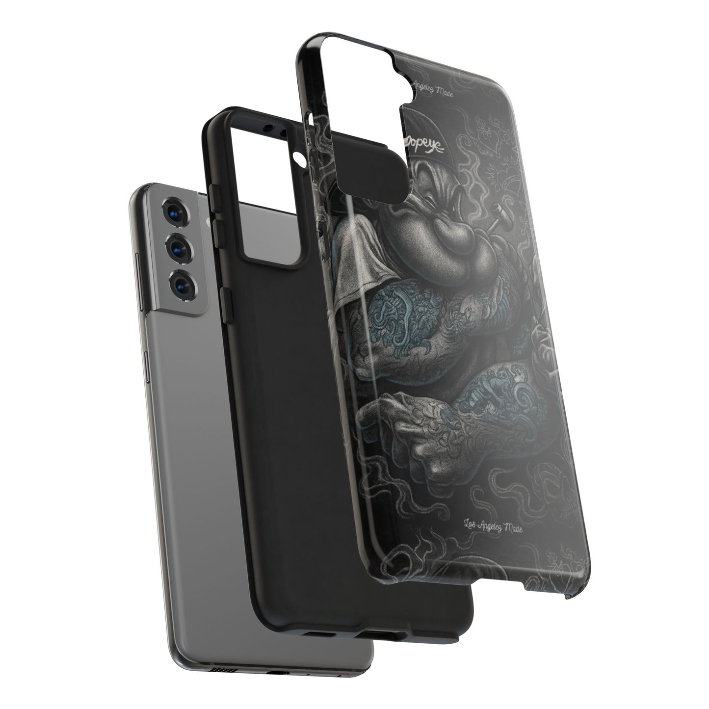 Los Angelez Made x Popeye Getting Tatted Tough Phone Case