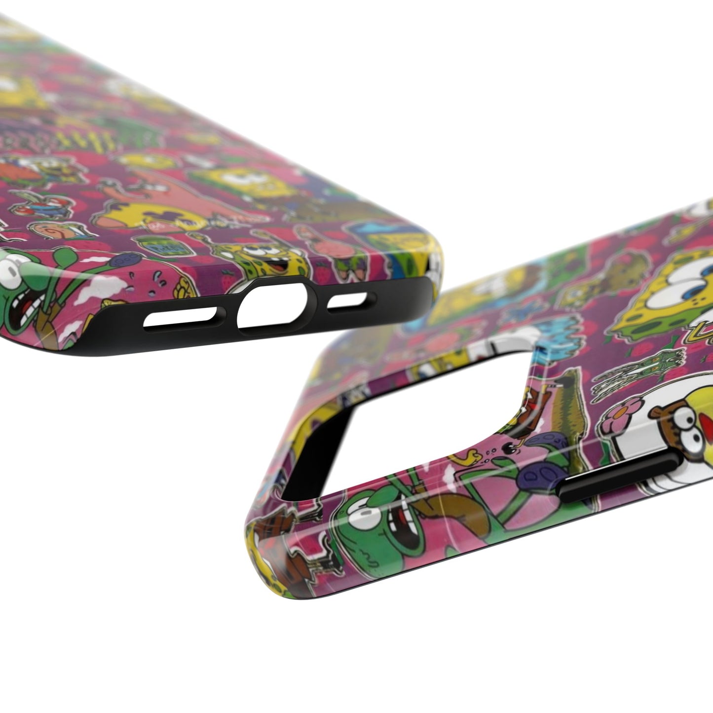 Los Angelez Made x SpongeBob Sticker Sheet Tough Phone Case