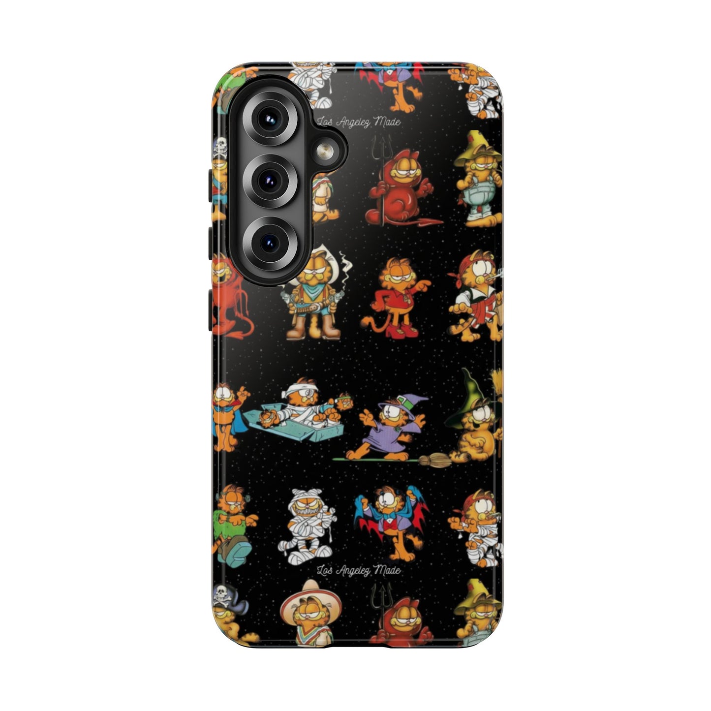 Los Angelez Made x Garfield Halloween Sticker Sheet Tough Phone Case