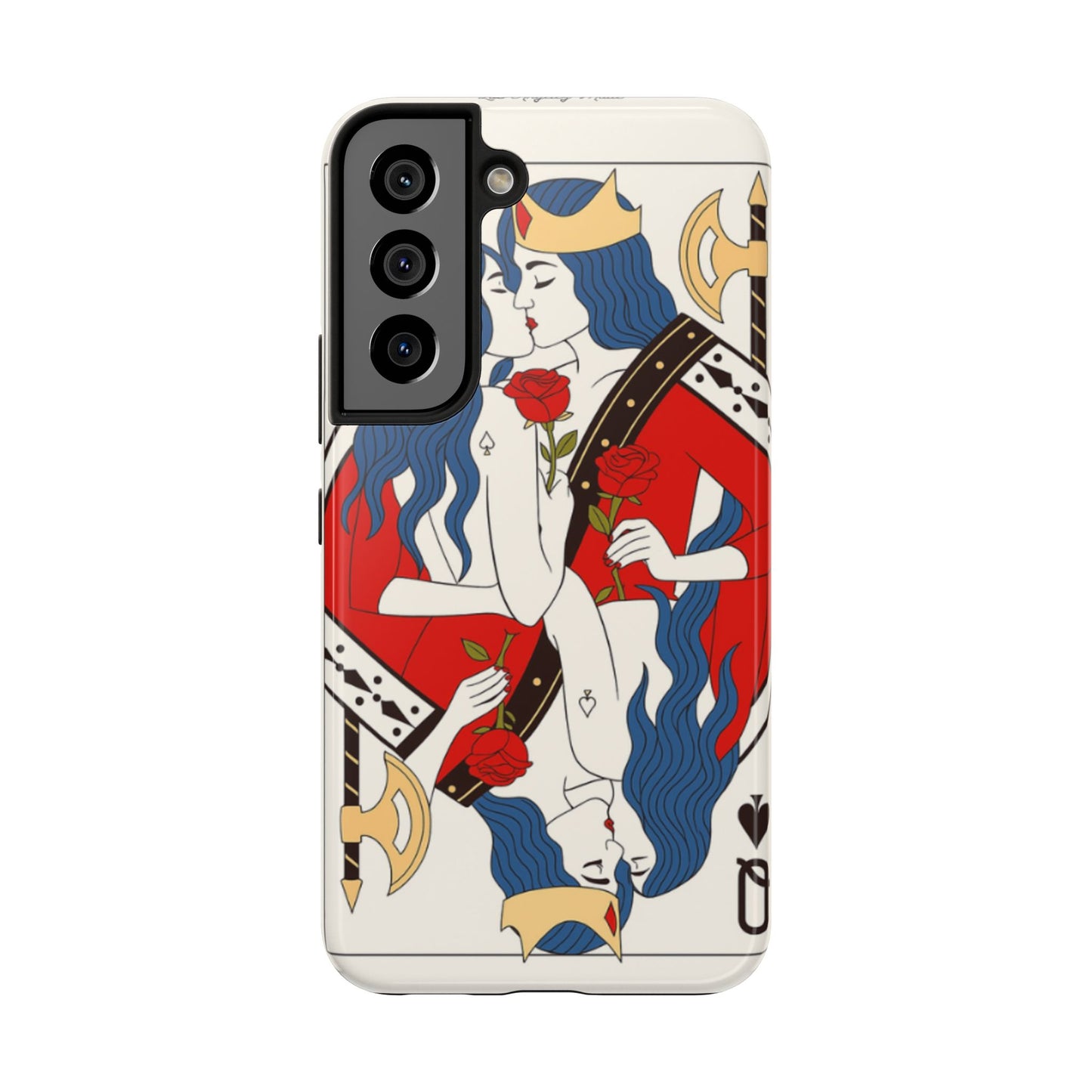 Los Angelez Made x Two Queens Card Tough Phone Case