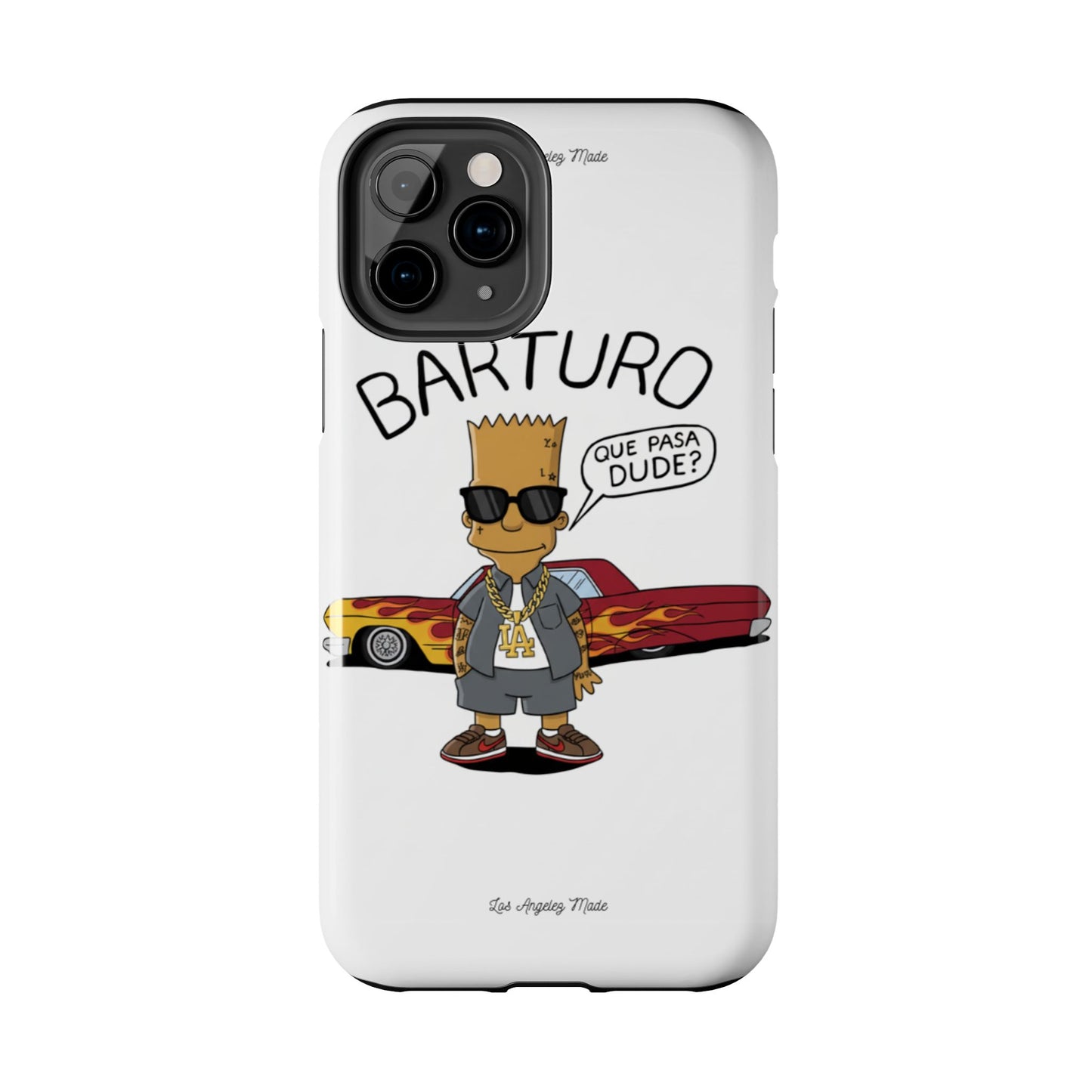 Los Angelez Made x Barturo "Que Pasa Dude?" Tough Phone Case