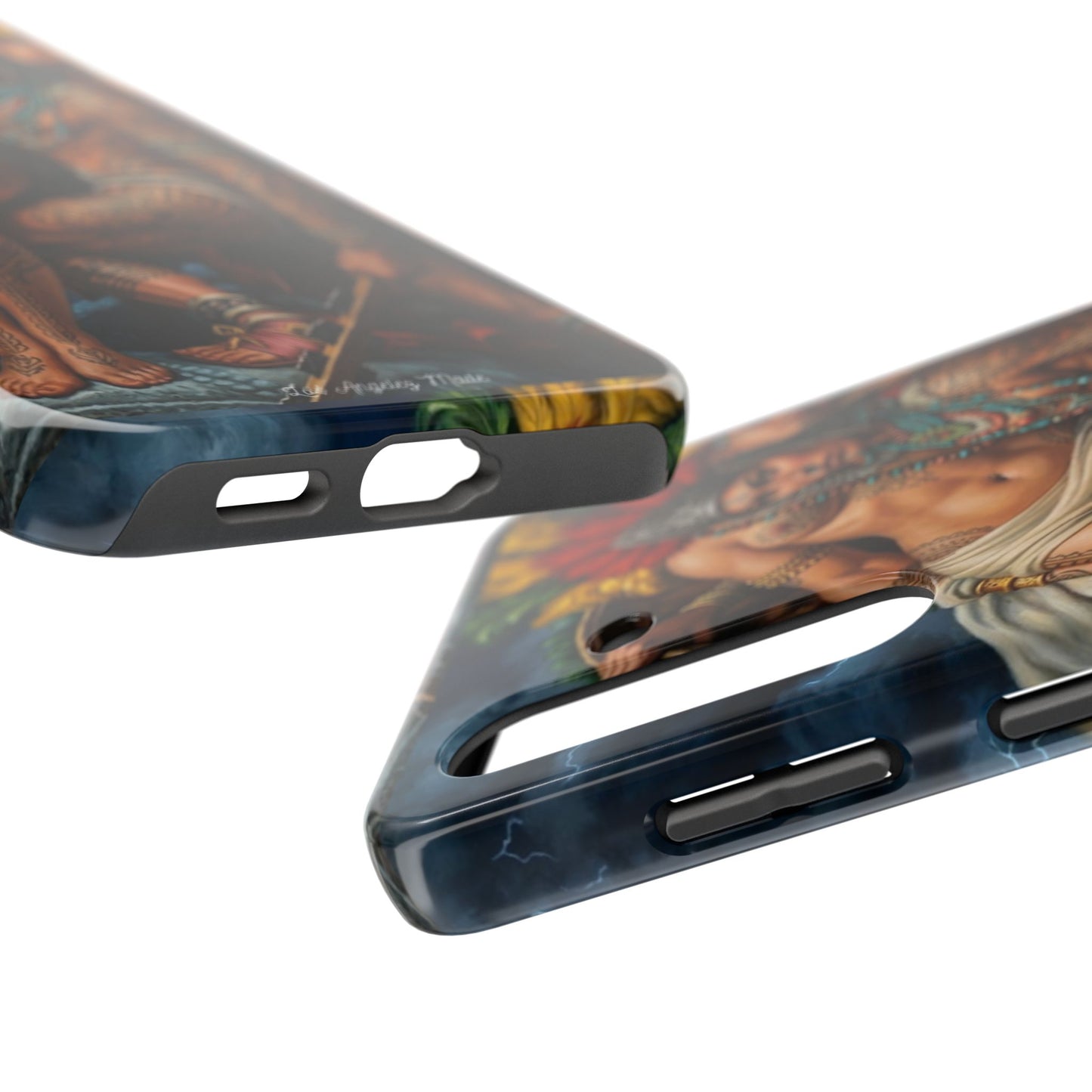 Los Angelez Made x Aztec Lesbian Pride Tough Phone Case
