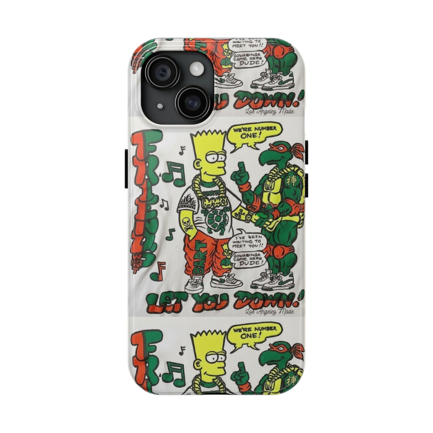 Los Angelez Made x Bart & TMNT Tough Phone Case