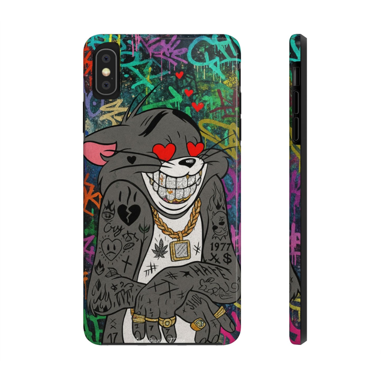 Los Angelez Made x Tom In Love Tough Phone Case