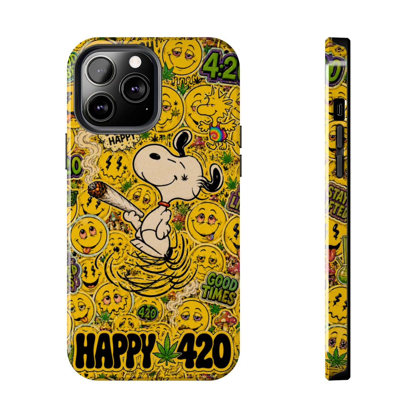 Los Angelez Made x 420 Happy Snoopy Tough Phone Case