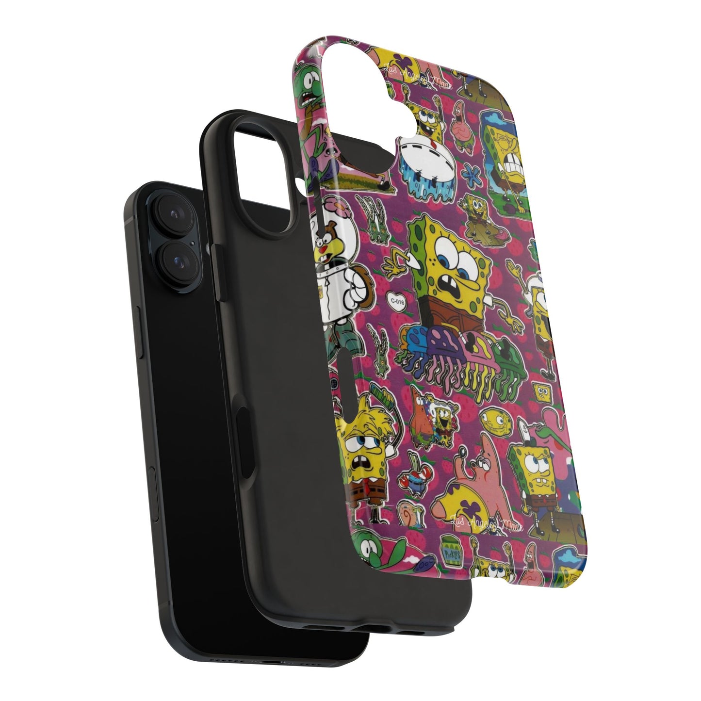 Los Angelez Made x SpongeBob Sticker Sheet Tough Phone Case