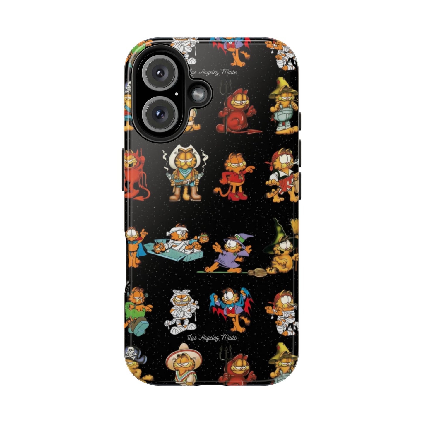 Los Angelez Made x Garfield Halloween Sticker Sheet Tough Phone Case
