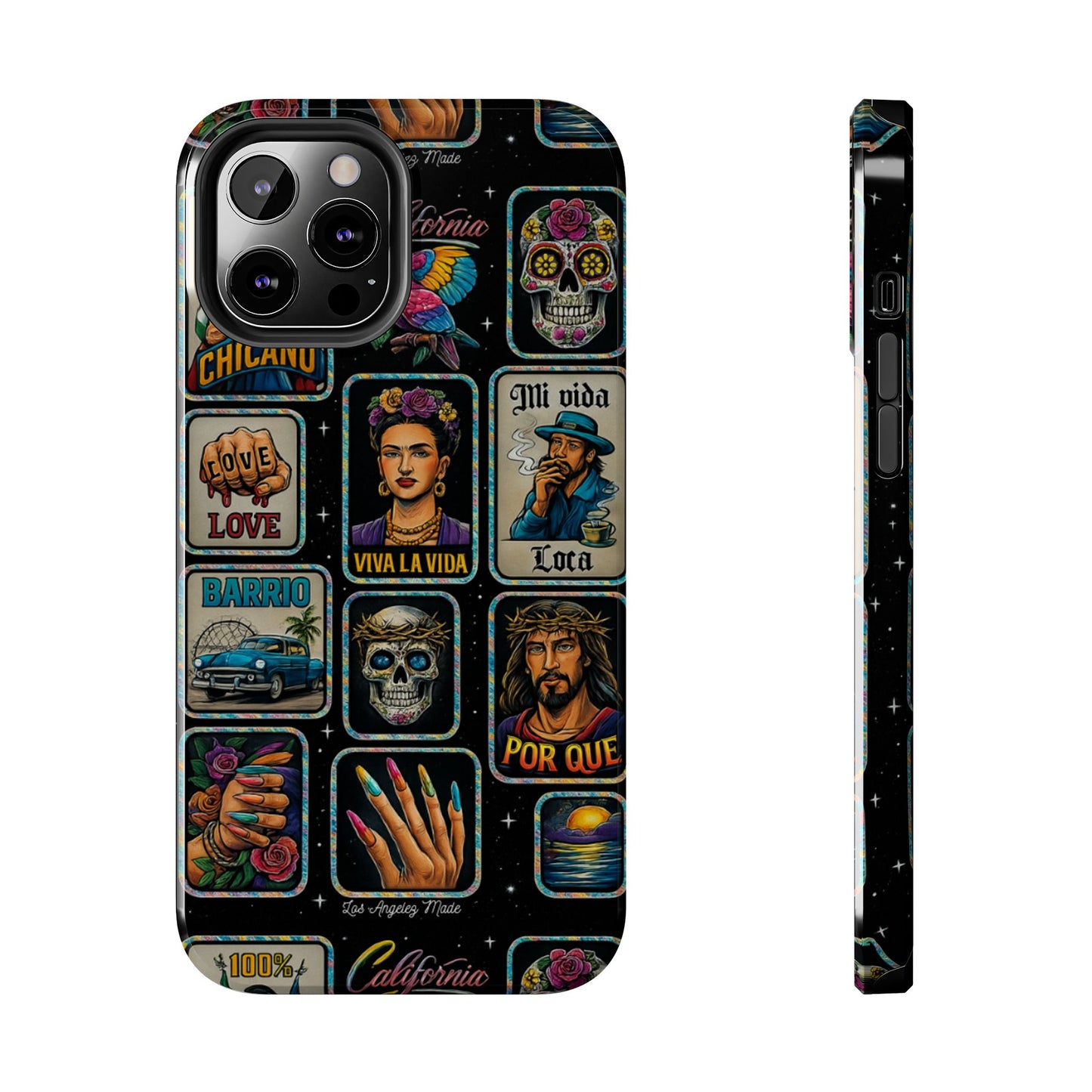 Los Angelez Made x Chicano Vintage Stickers Tough Phone Case