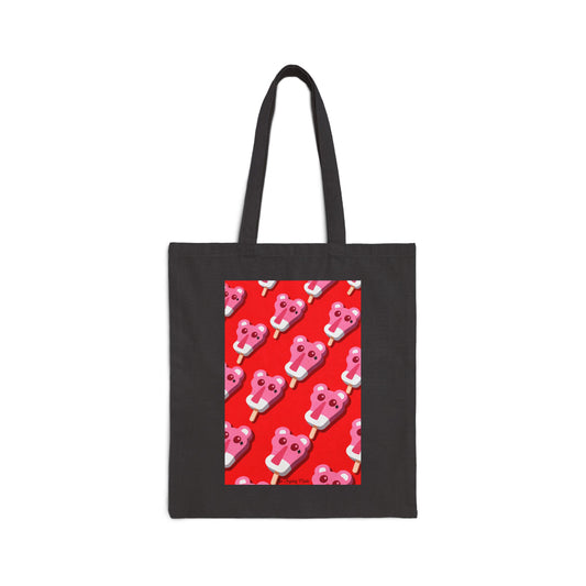 Los Angelez Made x Pink Panther Popsicle Canvas Tote Bag