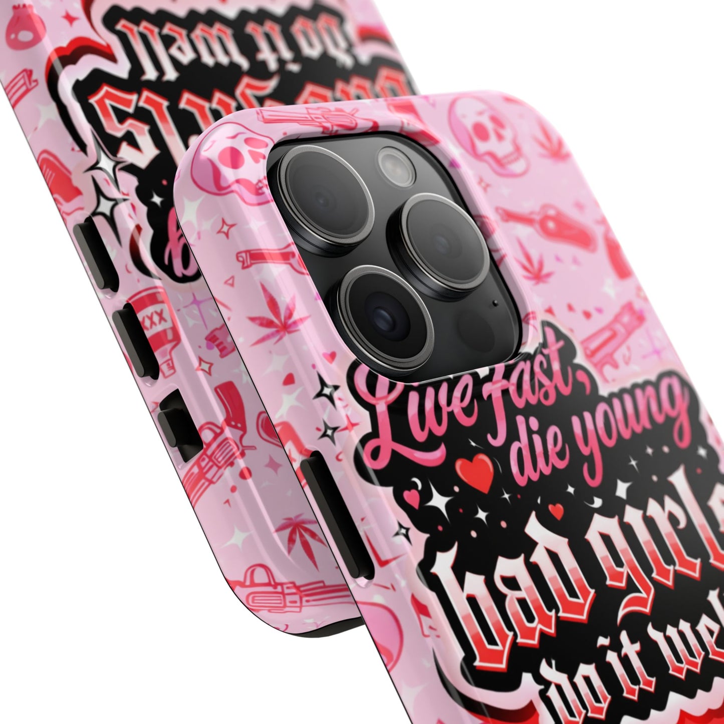 Los Angelez Made x "Live Fast, Die Young'' Tough Phone Case