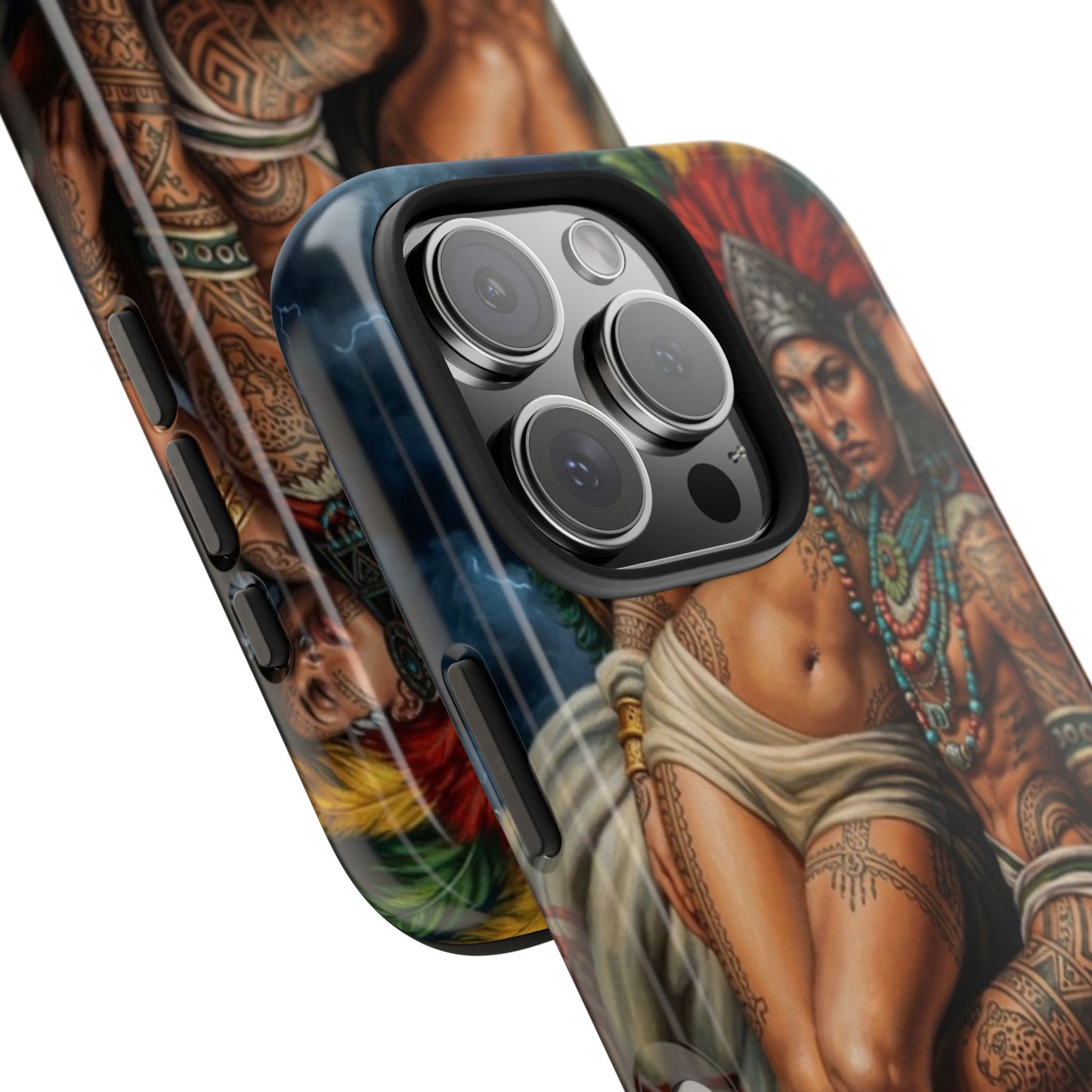 Los Angelez Made x Aztec Lesbian Pride Tough Phone Case