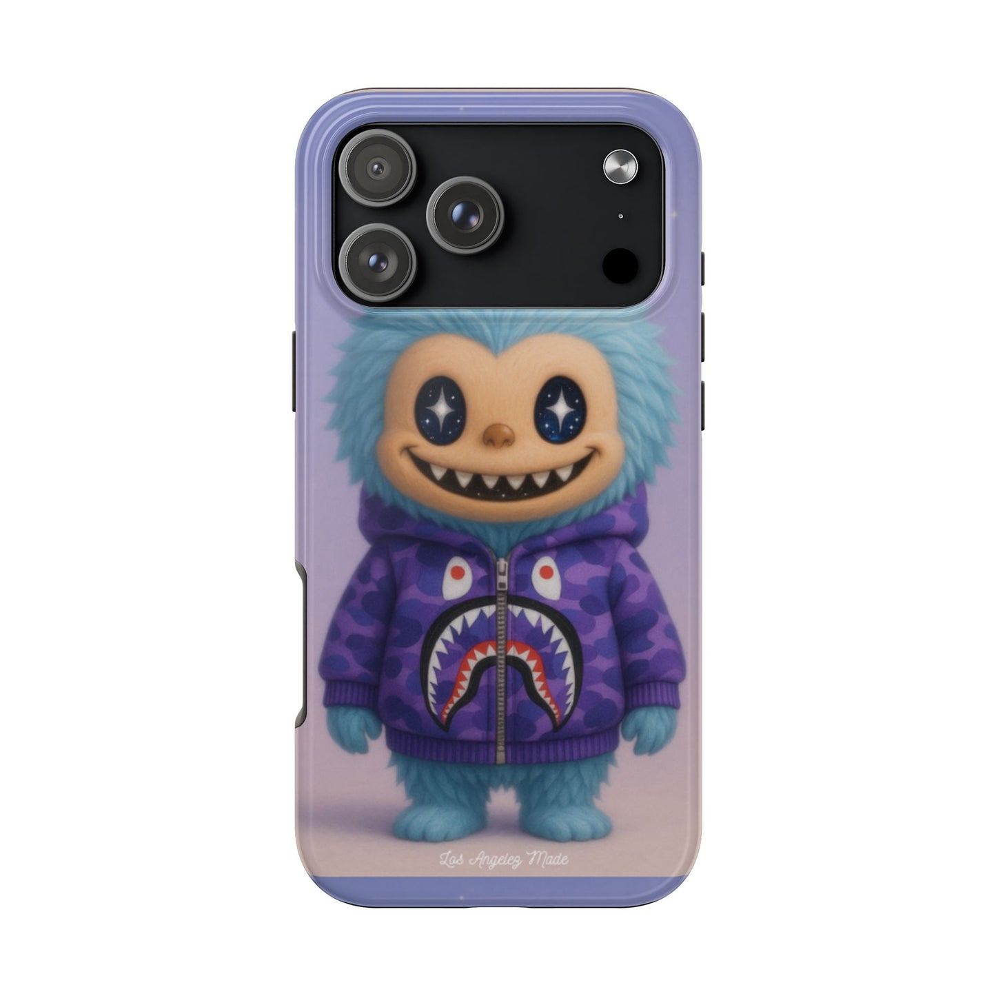 Los Angelez Made x Labubu BAPE Hoodie Tough Phone Case