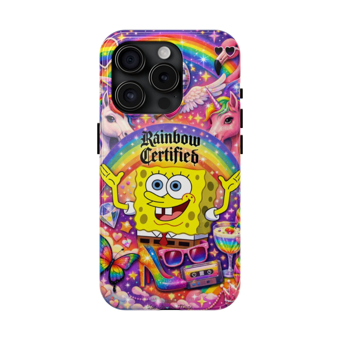 Los Angelez Made x Gay SpongeBob ''Rainbow Certified'' Tough Phone Case