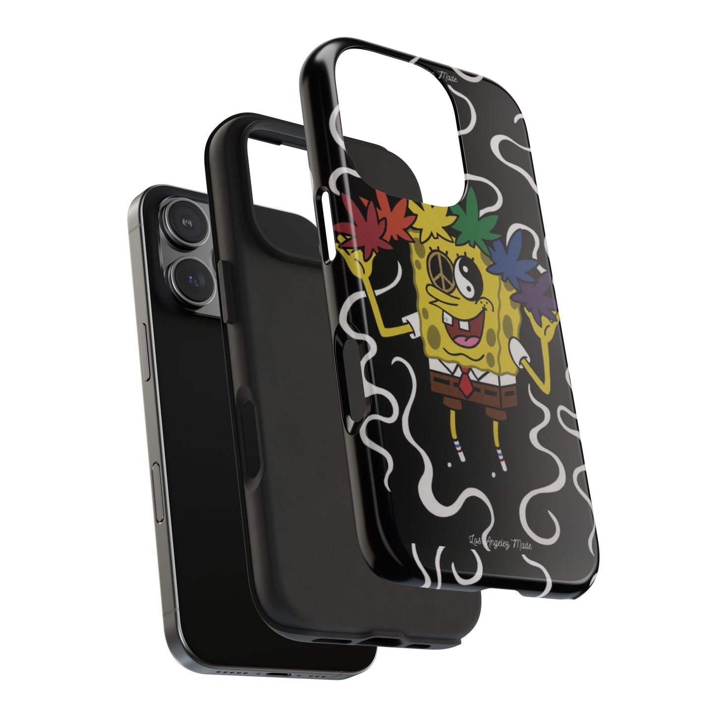 Los Angelez Made x Psychedelic Spongebob Squarepants Tough Phone Case