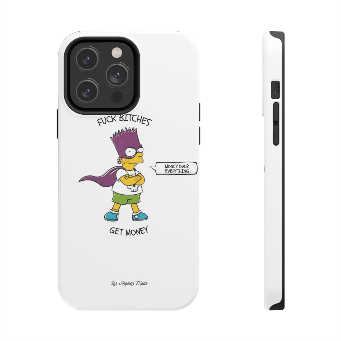 Los Angelez Made x Bart Get Money Tough Phone Case