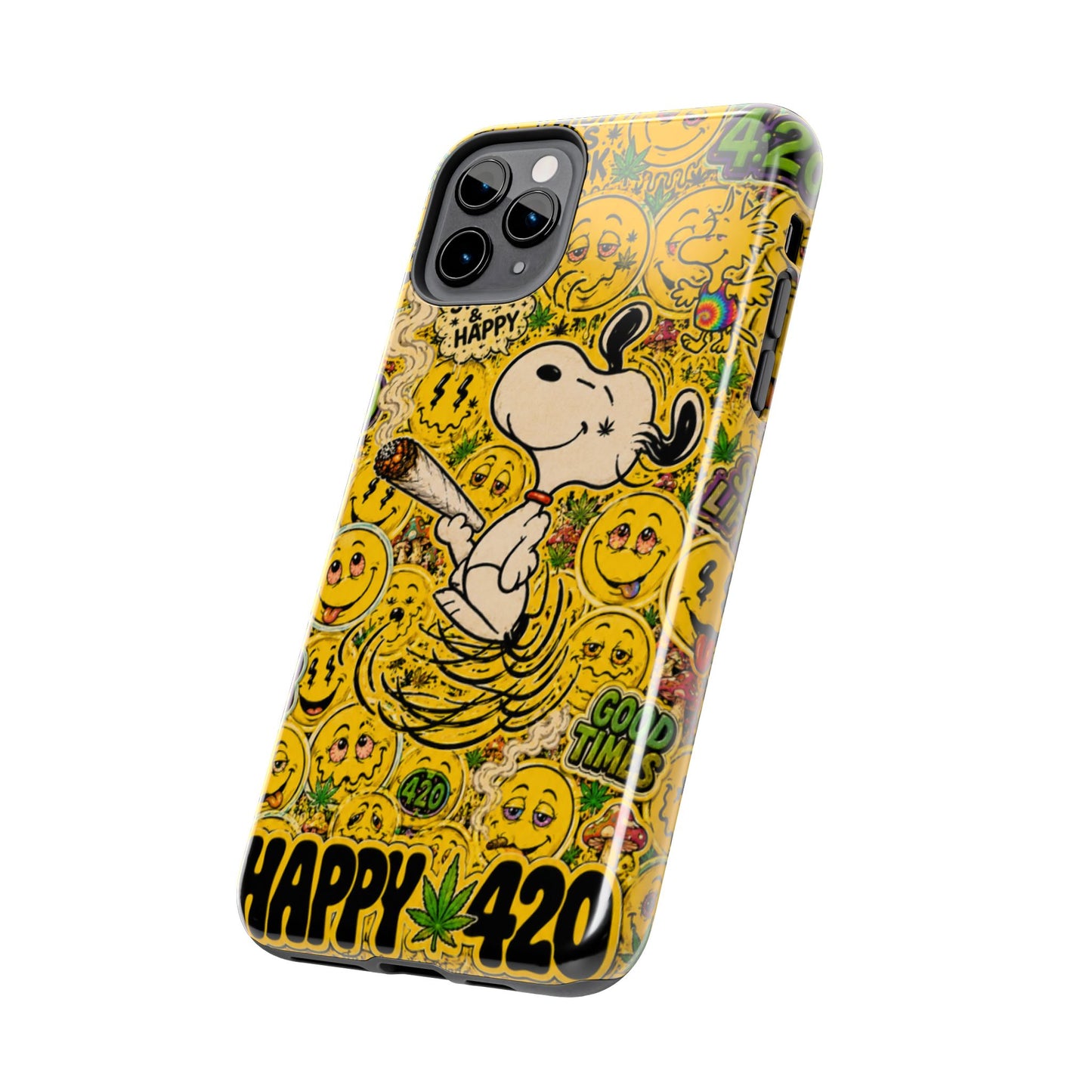 Los Angelez Made x 420 Happy Snoopy Tough Phone Case