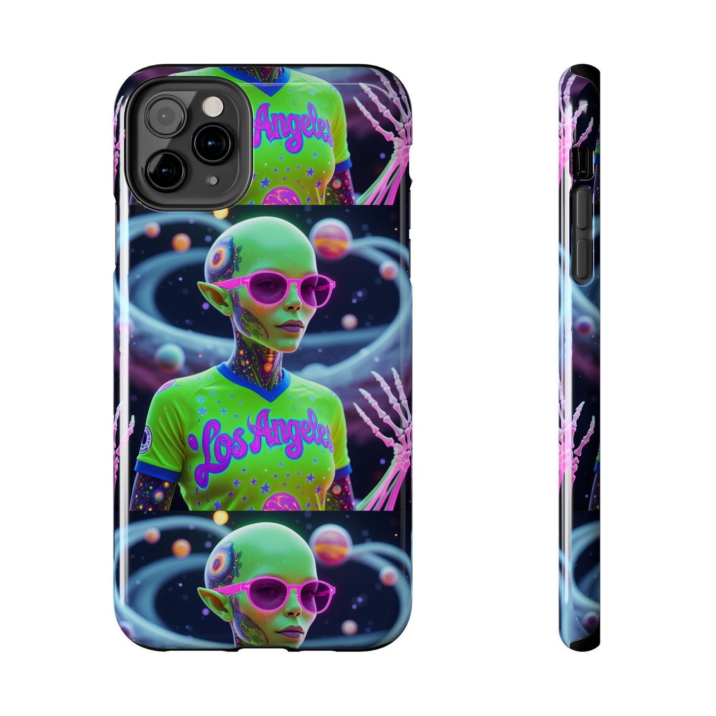Los Angelez Made x Neon Alien Tough Phone Case