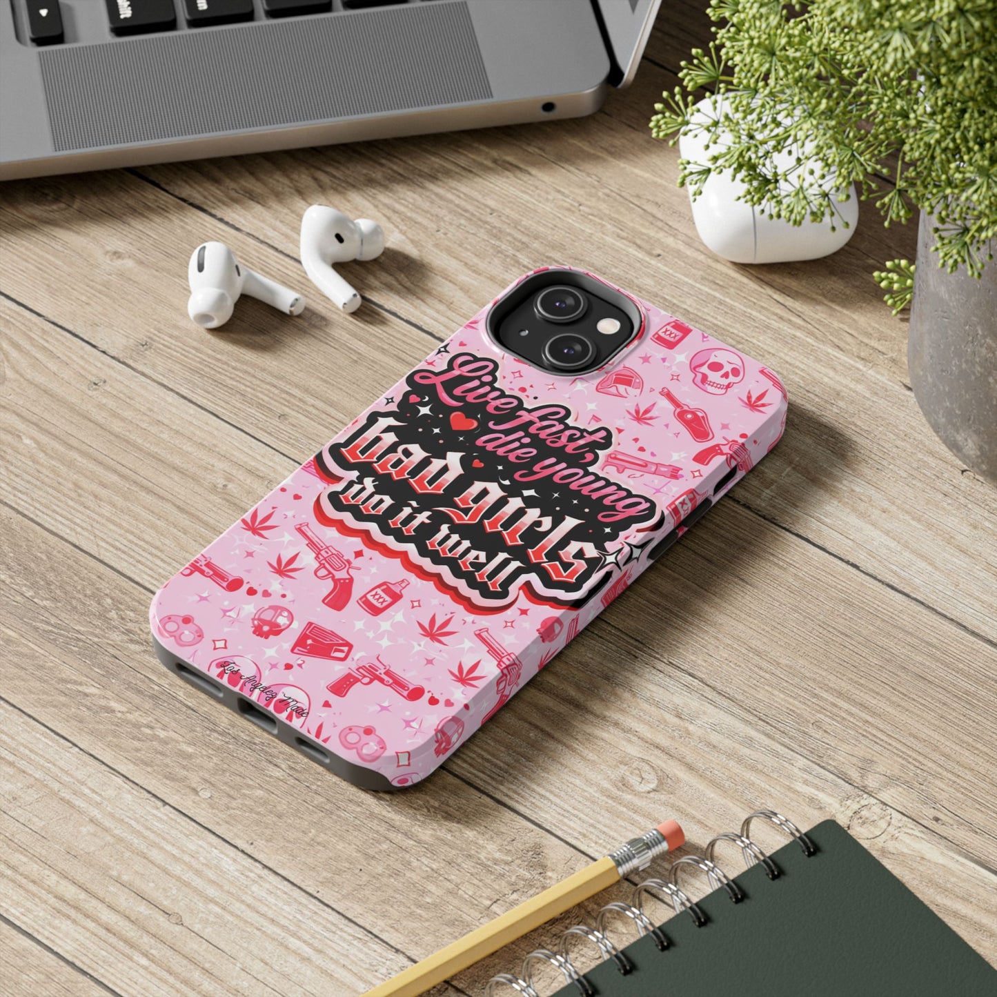 Los Angelez Made x "Live Fast, Die Young'' Tough Phone Case