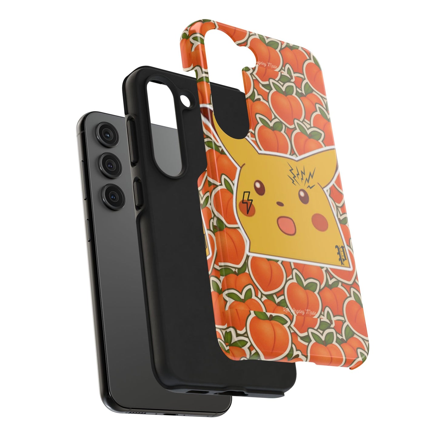 Los Angelez Made x Shocked Pika Peach Tough Phone Case