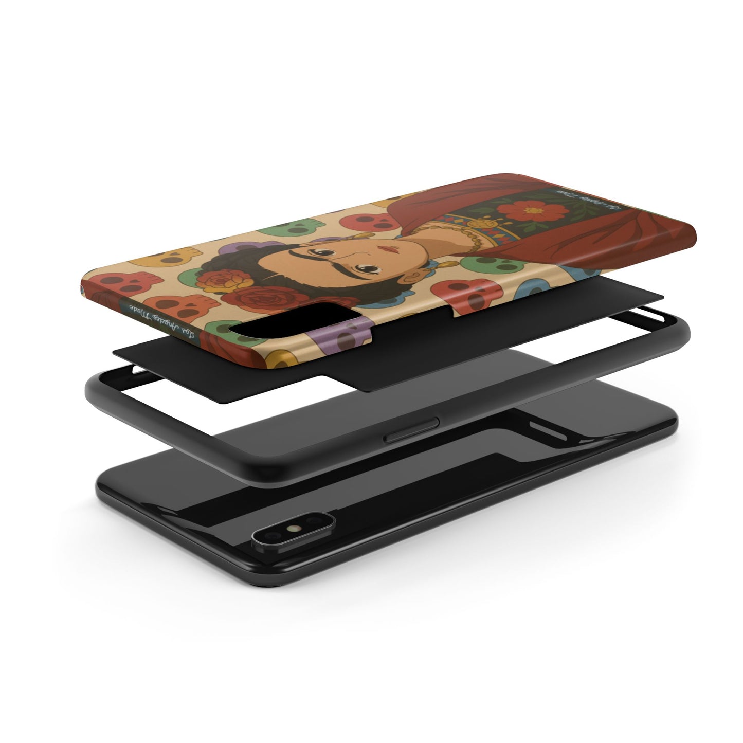 Los Angelez Made x Studio Ghibli Frida Kahlo Tough Phone Case