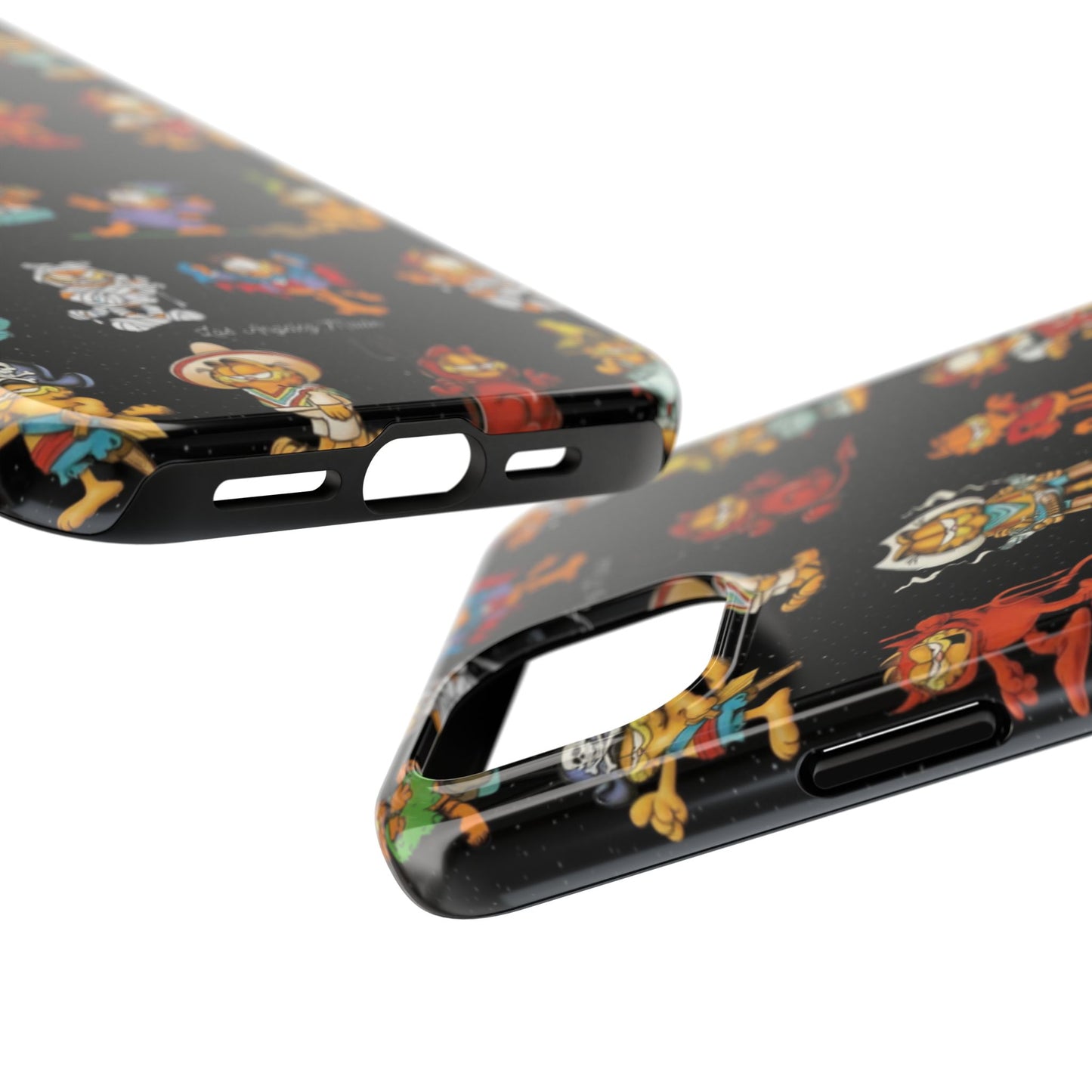 Los Angelez Made x Garfield Halloween Sticker Sheet Tough Phone Case