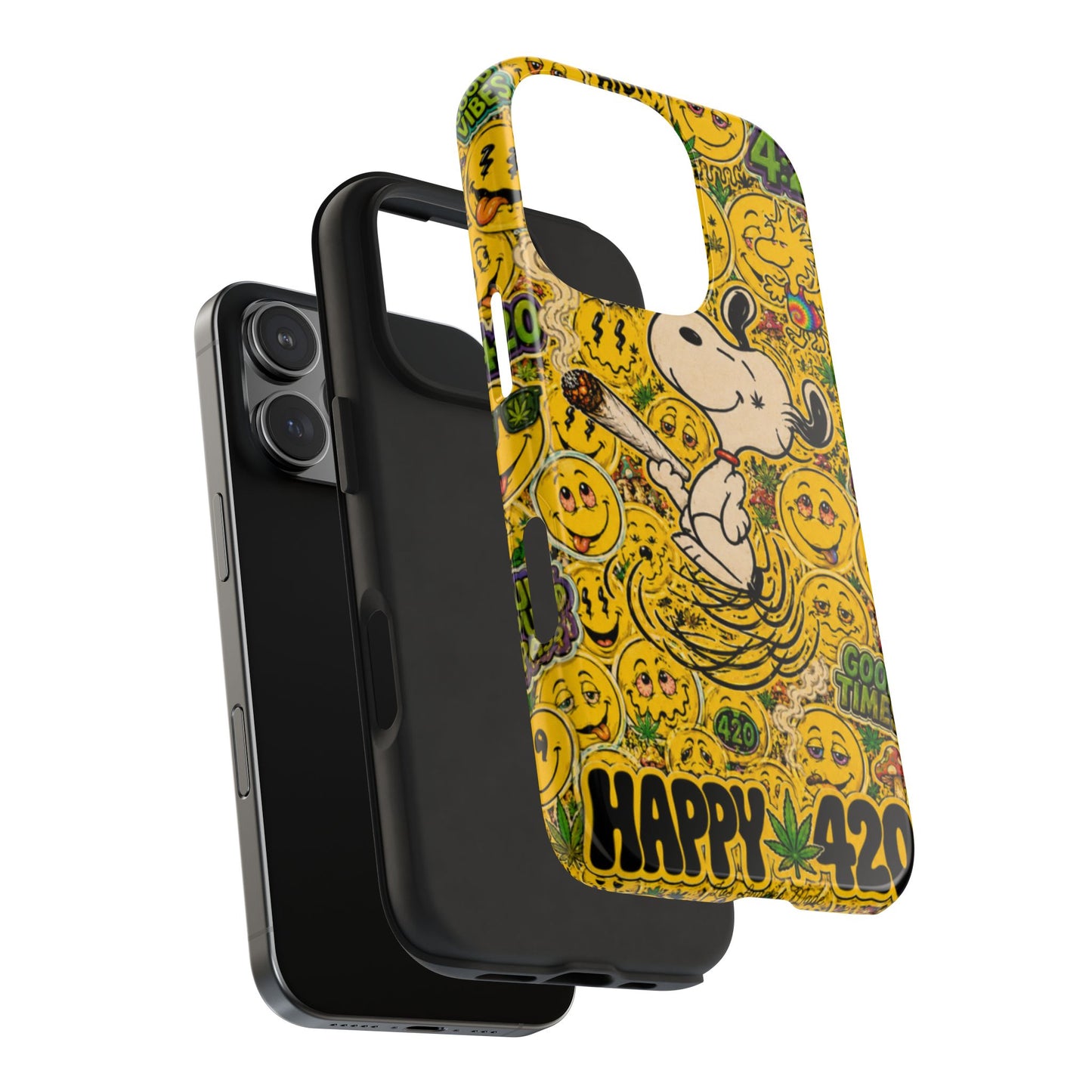 Los Angelez Made x 420 Happy Snoopy Tough Phone Case