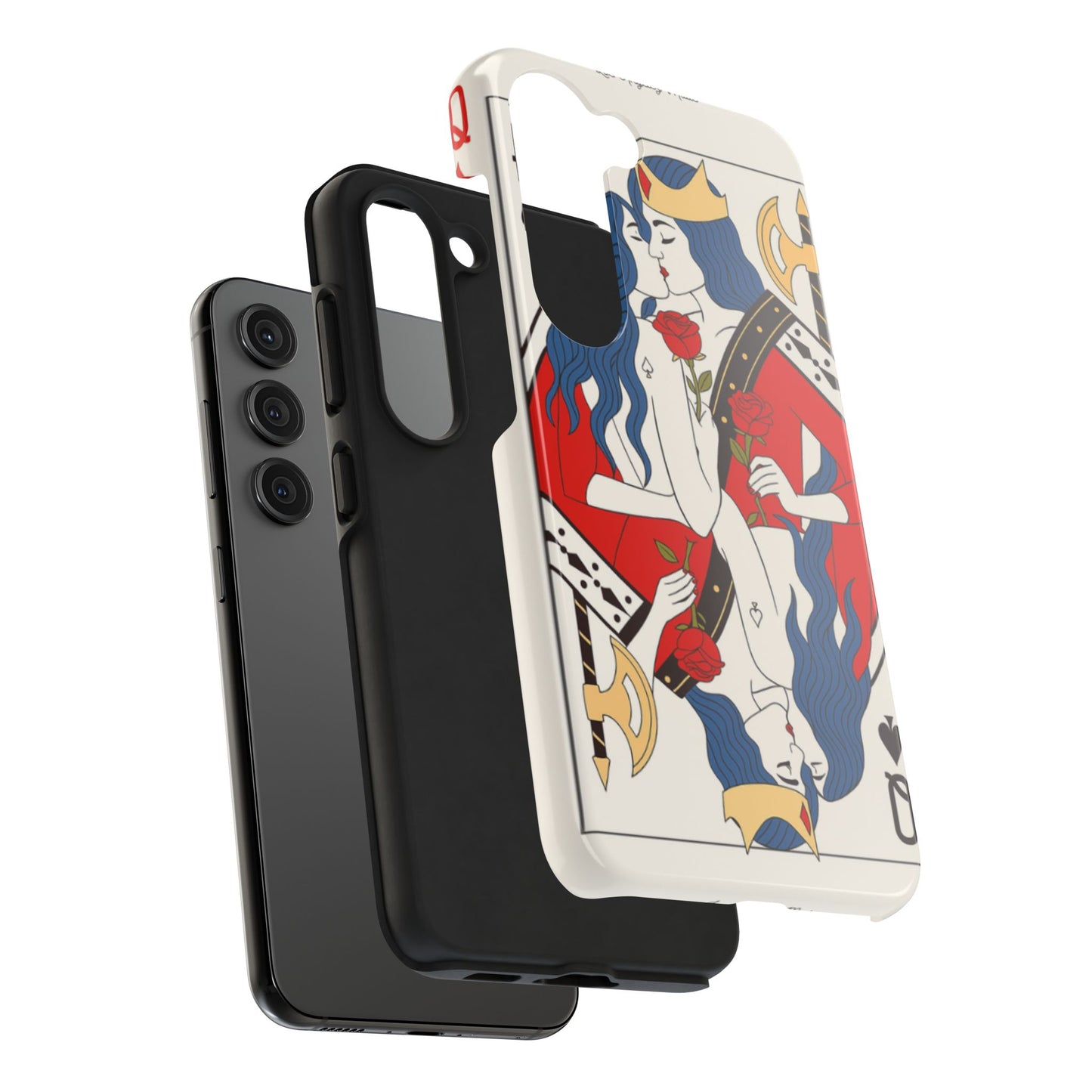 Los Angelez Made x Two Queens Card Tough Phone Case