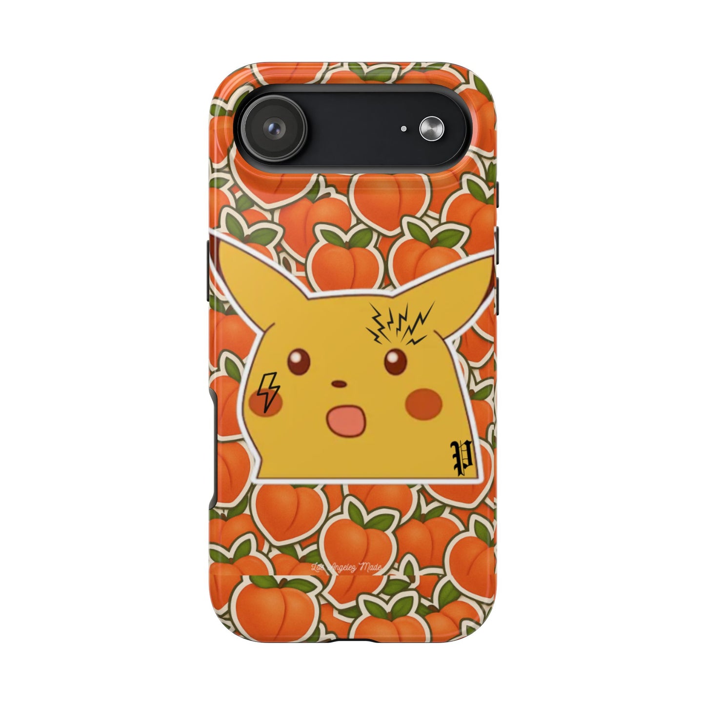 Los Angelez Made x Shocked Pika Peach Tough Phone Case