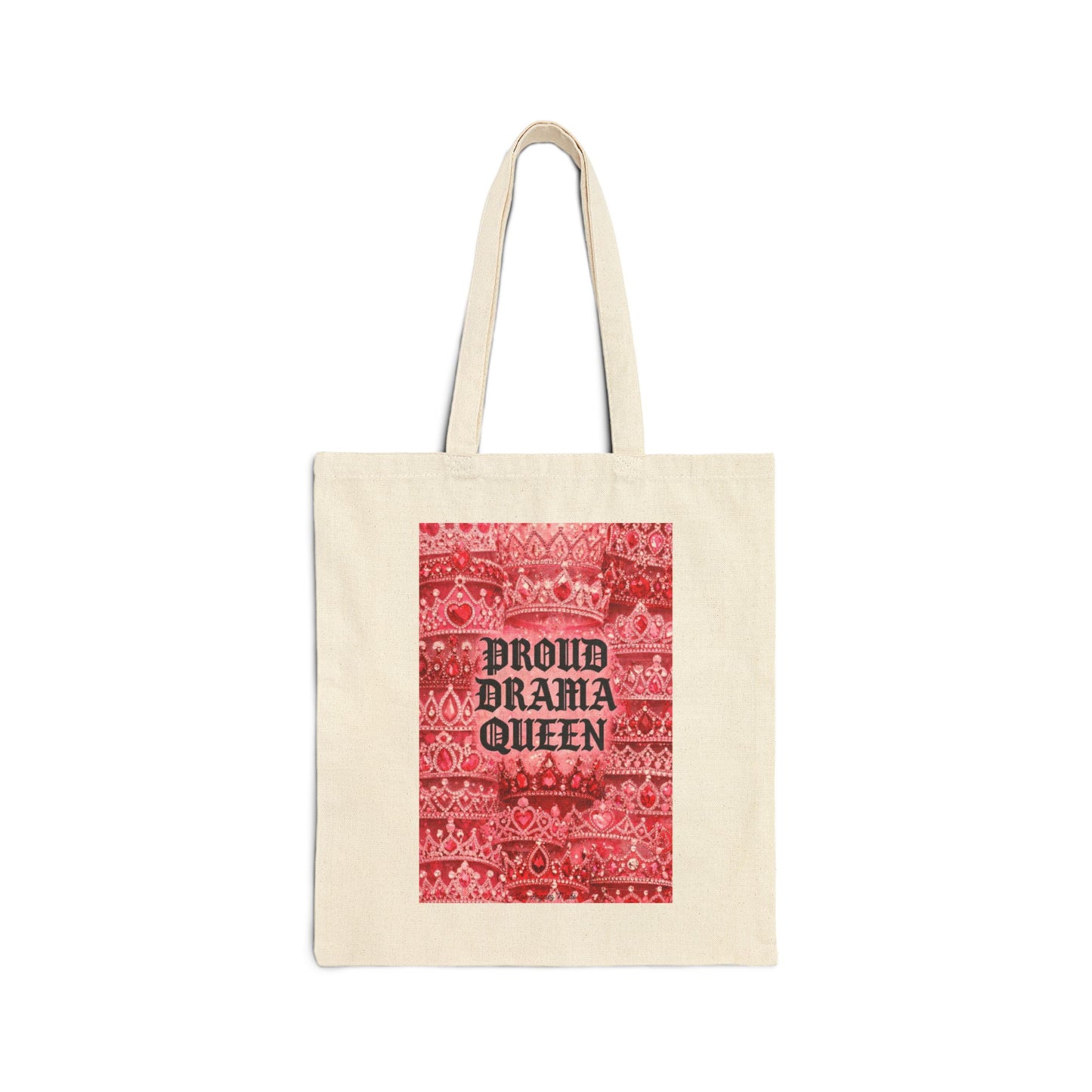 Los Angelez Made x Proud Drama Queen Cotton Canvas Tote