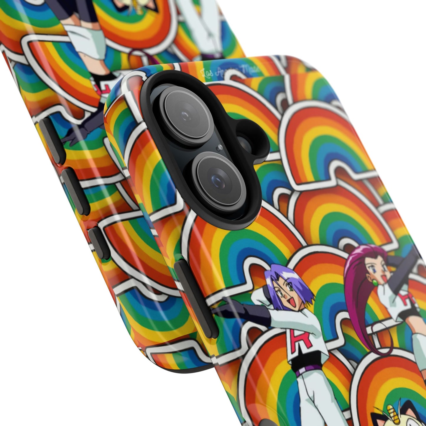 Los Angelez Made x Team Rocket Rainbow Emoji Tough Phone Case