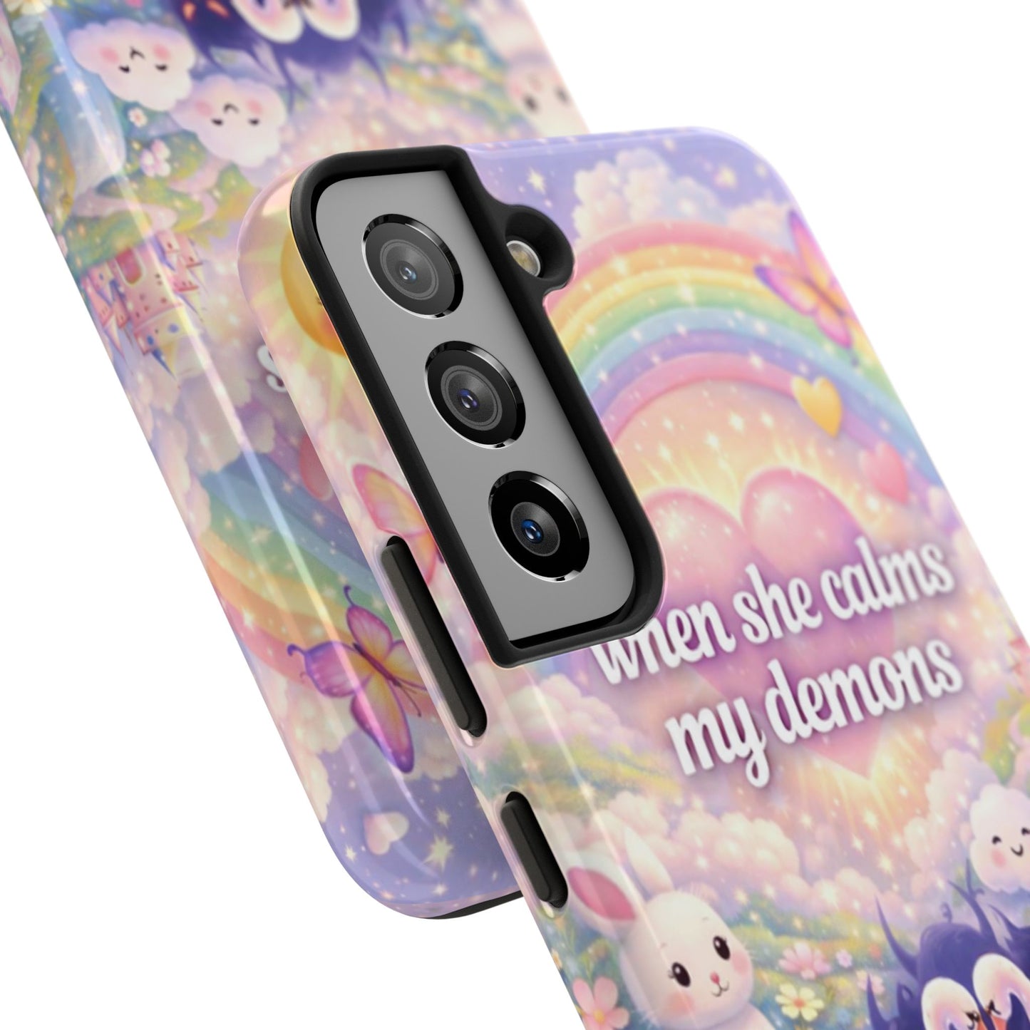 Los Angelez Made x ''When She Calms My Demons'' Tough Phone Case