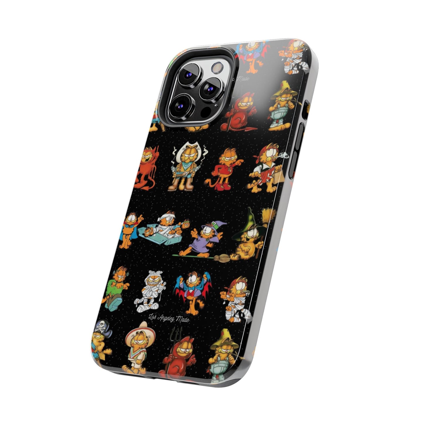Los Angelez Made x Garfield Halloween Sticker Sheet Tough Phone Case