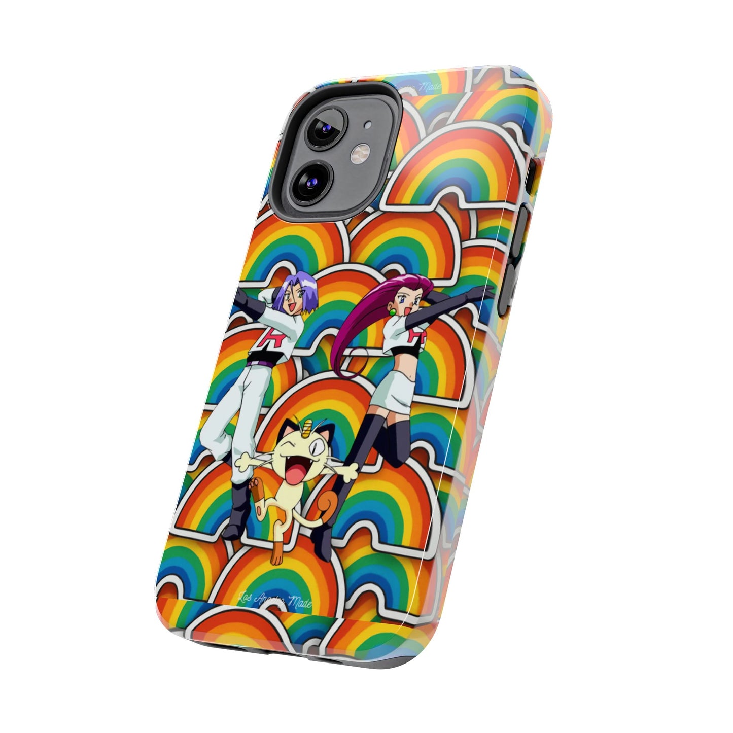 Los Angelez Made x Team Rocket Rainbow Emoji Tough Phone Case
