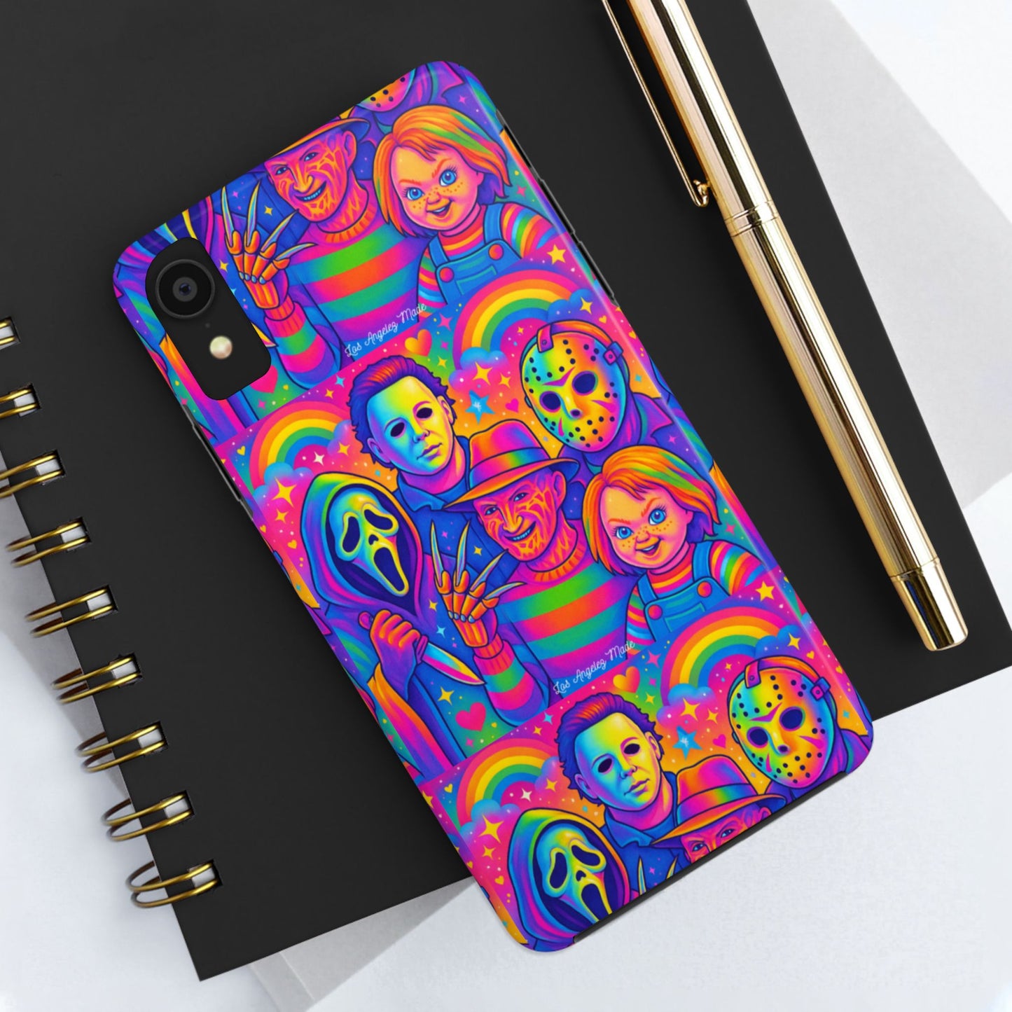 Los Angelez Made x Lisa Frank Horror Villains Tough Phone Case