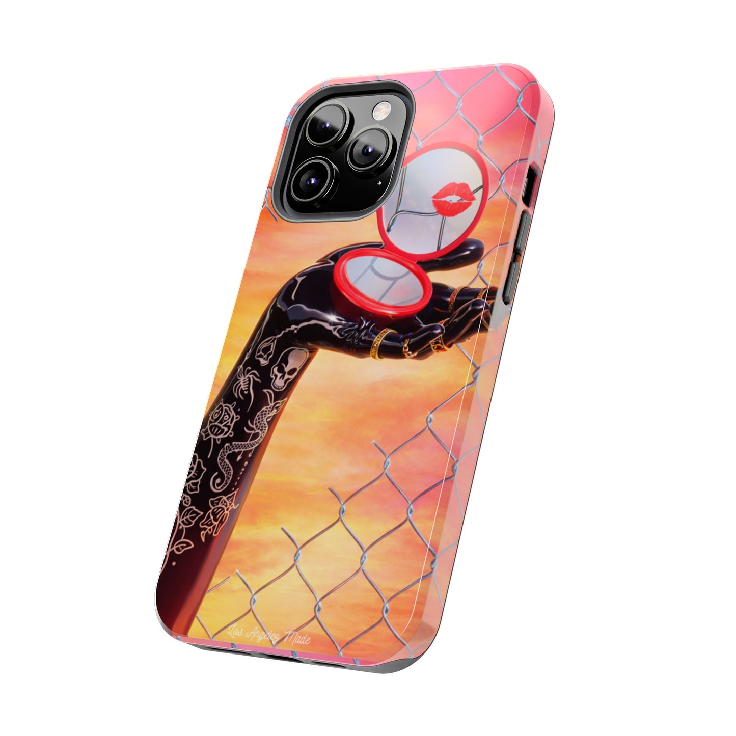 Los Angelez Made x Compact Kiss Tough Phone Case