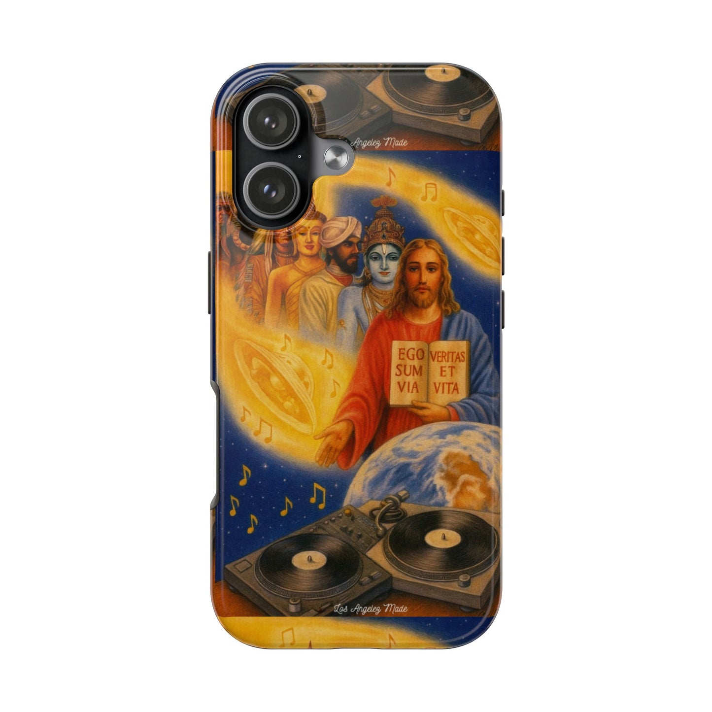 Los Angelez Made x God Is A DJ Tough Phone Case