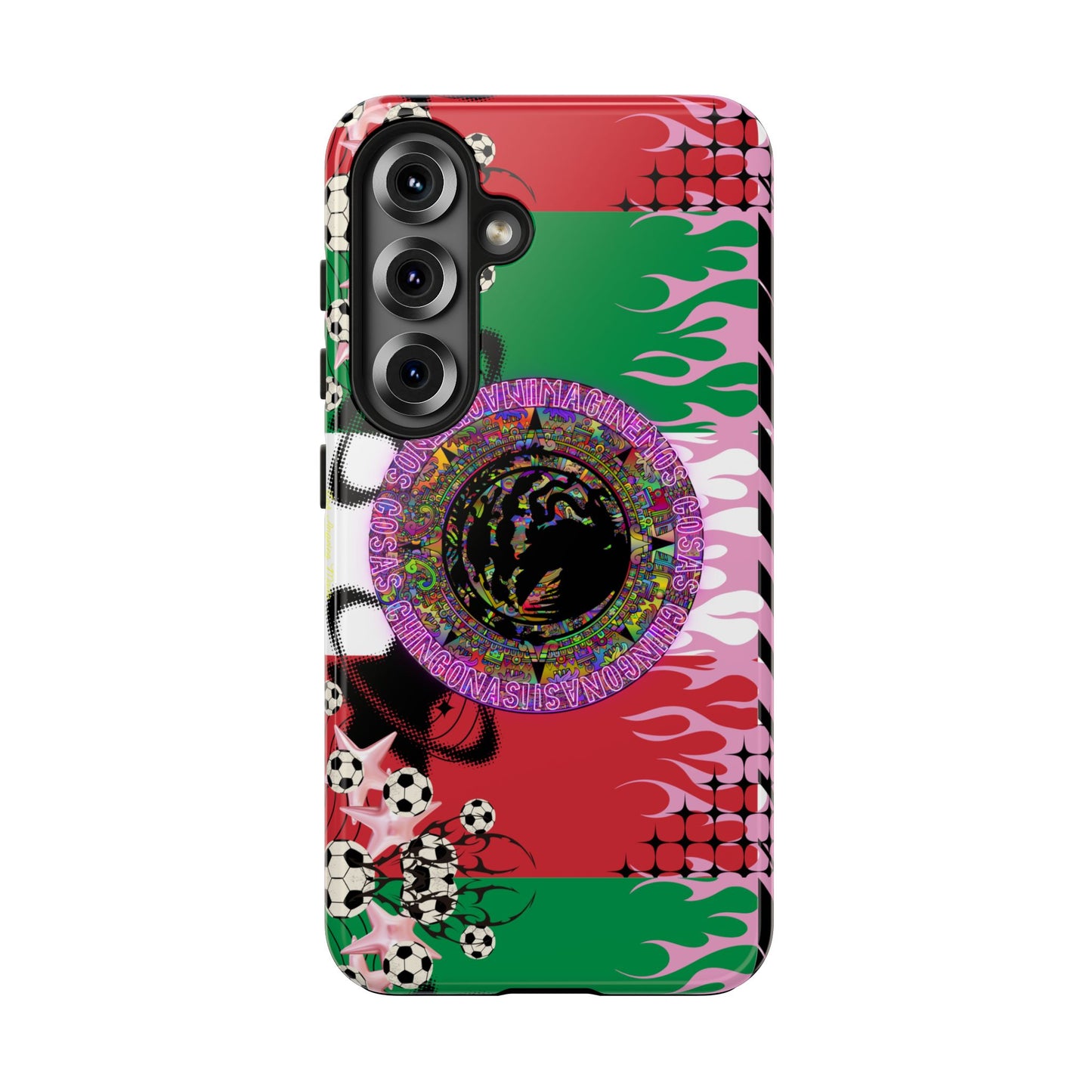 Los Angelez Made x Mexican Flag Tough Phone Case