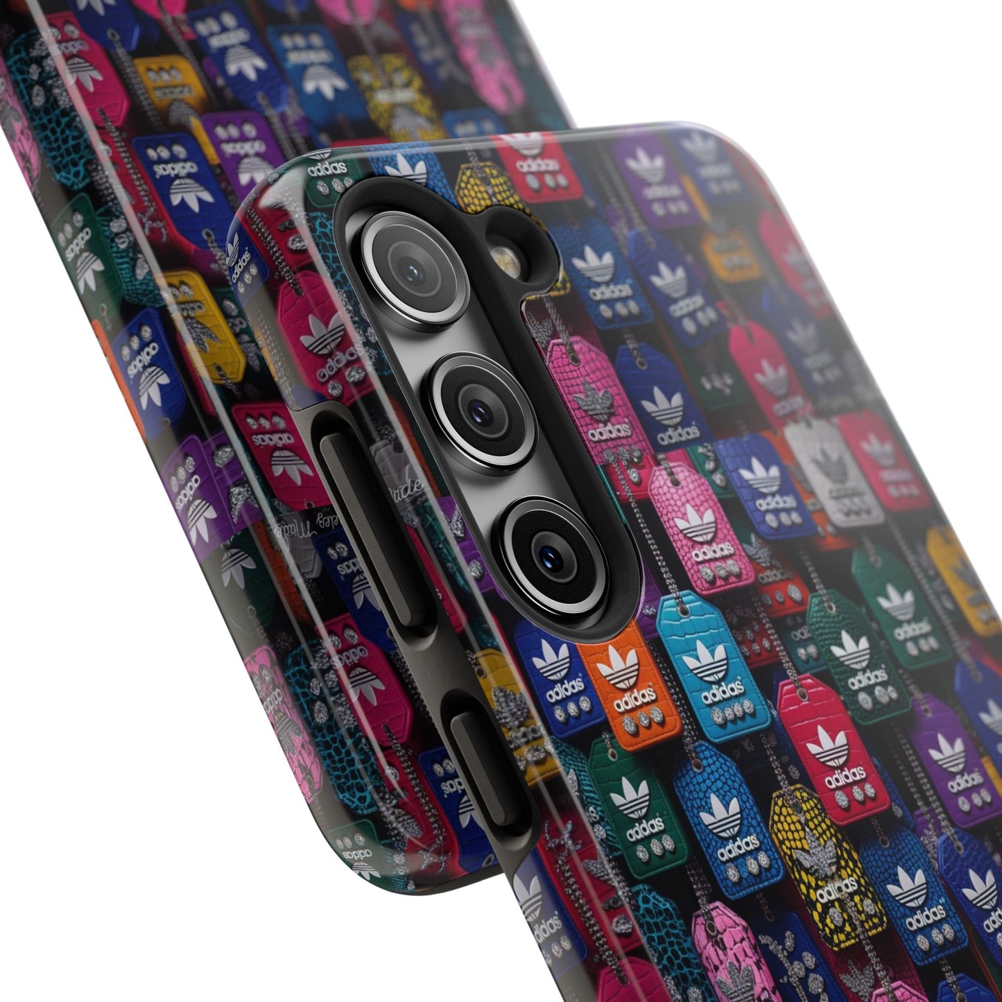 Los Angelez Made x Adidas Leather Tags Tough Phone Case