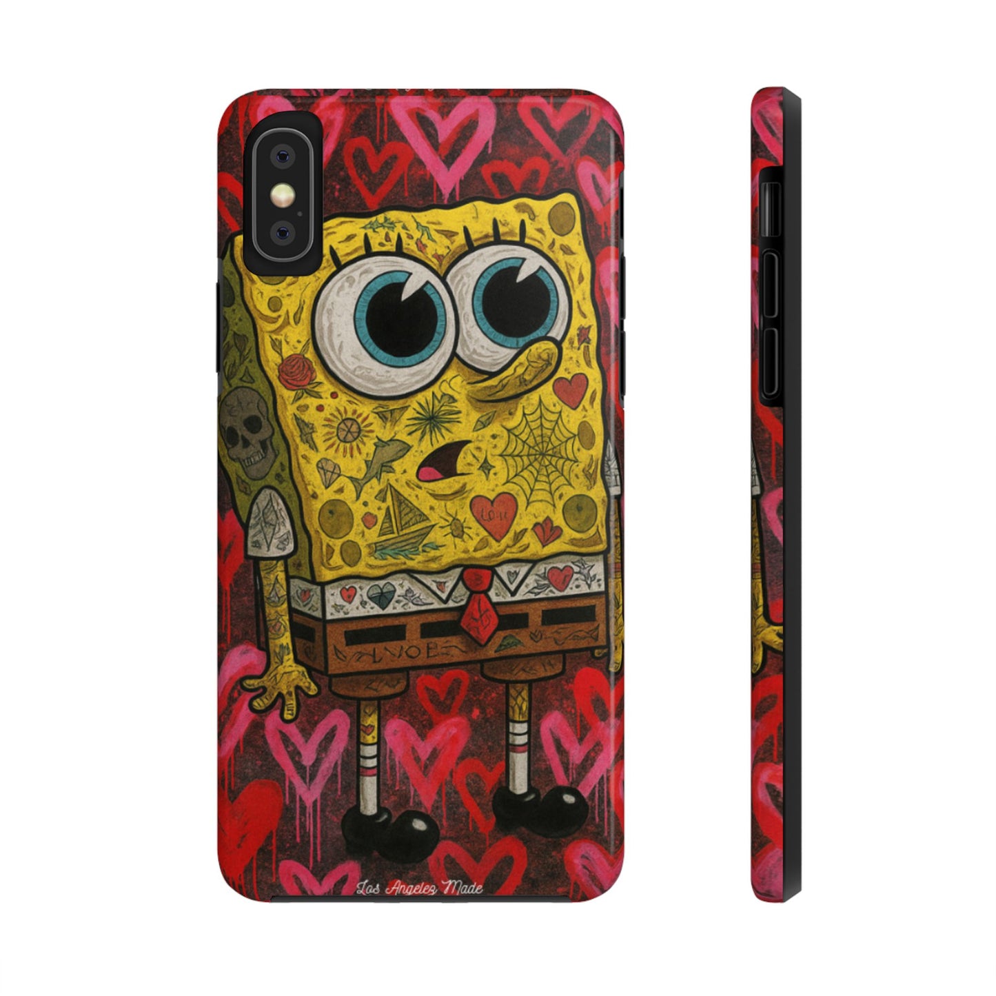 Los Angelez Made x Tatted Spongebob Tough Phone Case