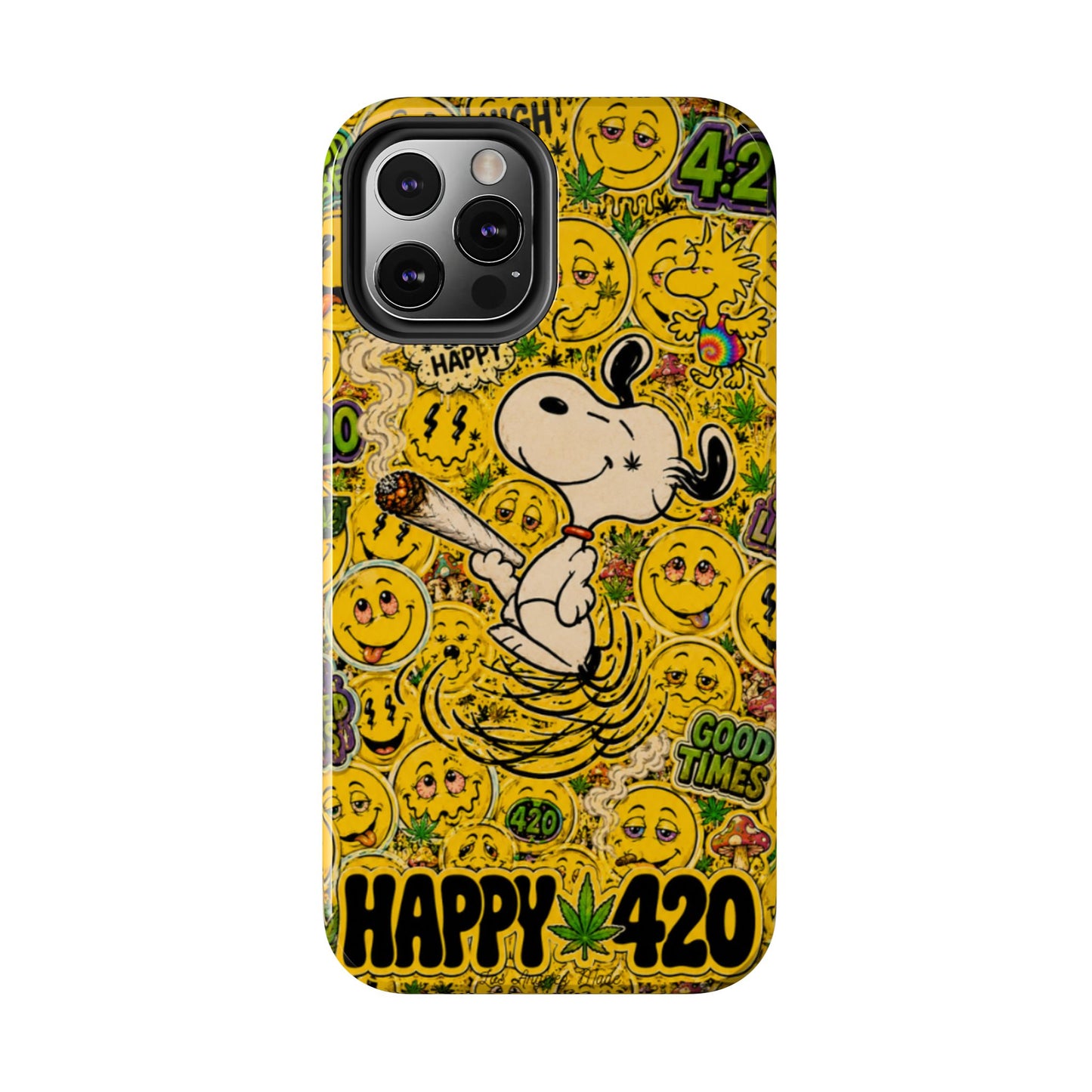 Los Angelez Made x 420 Happy Snoopy Tough Phone Case