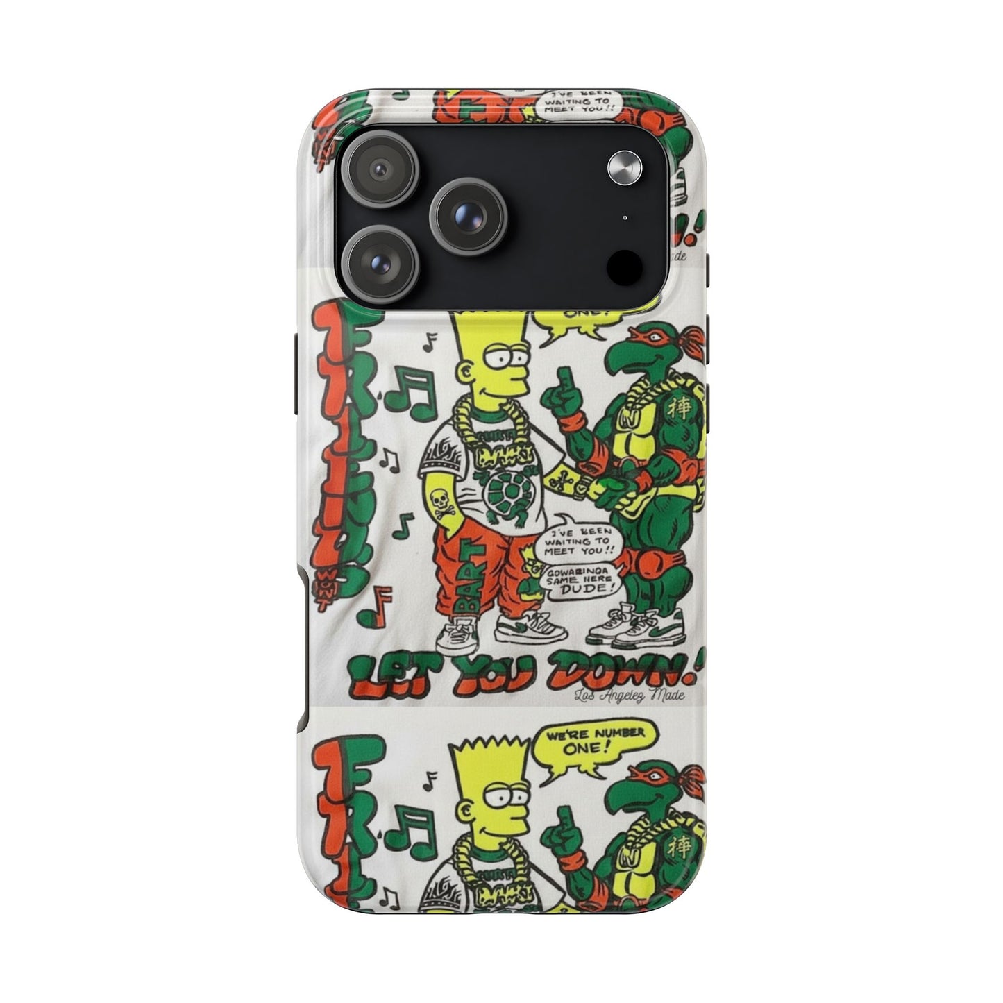 Los Angelez Made x Bart & TMNT Tough Phone Case