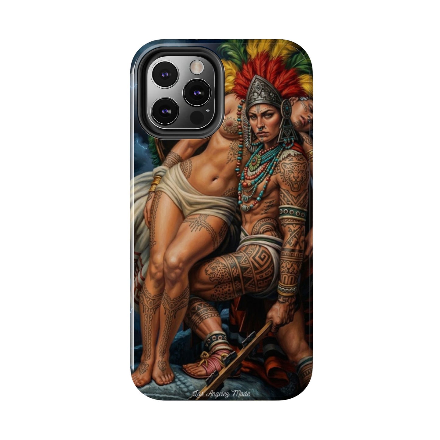 Los Angelez Made x Aztec Lesbian Pride Tough Phone Case