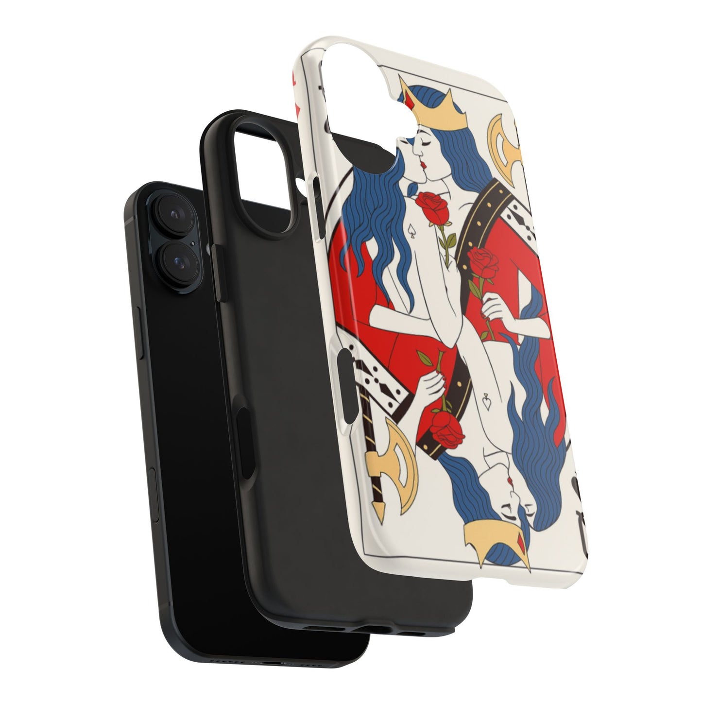 Los Angelez Made x Two Queens Card Tough Phone Case