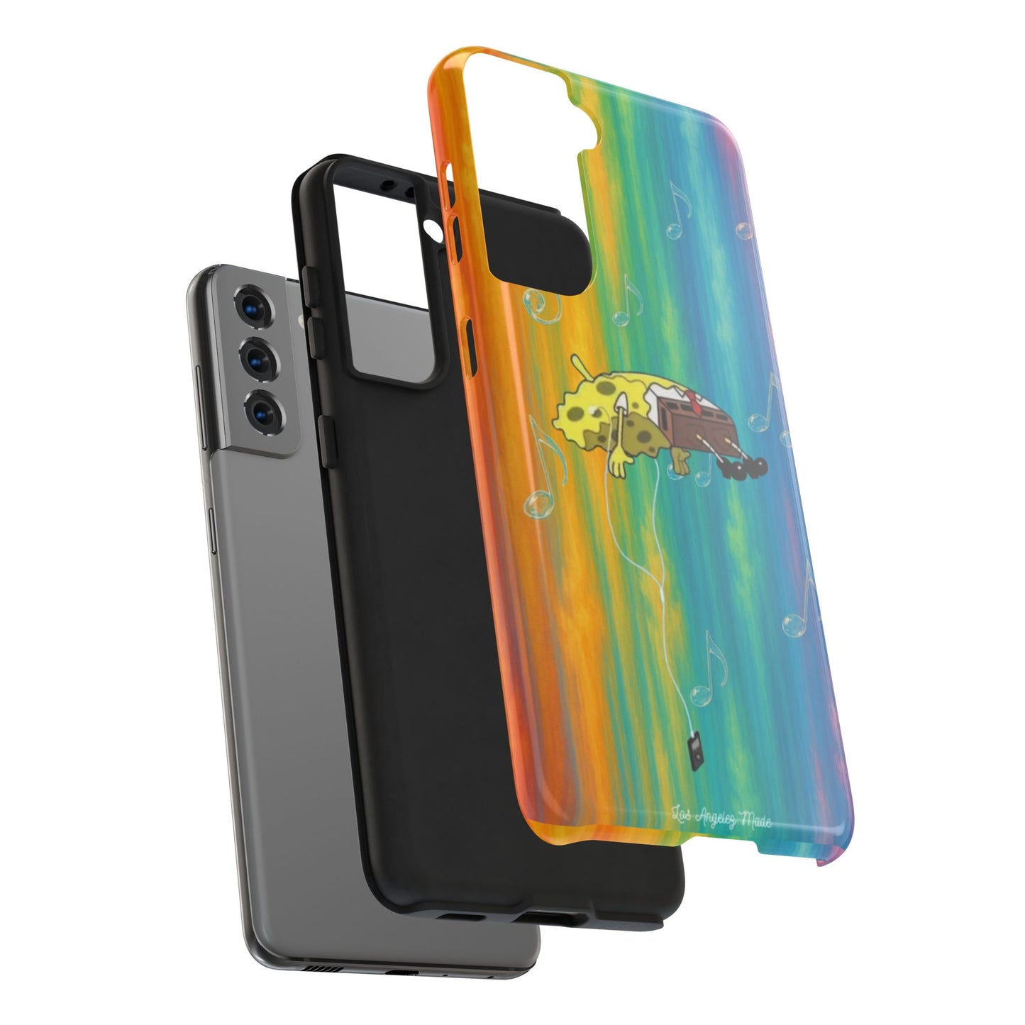 Los Angelez Made x Spongebob Music Is Life Tough Phone Case