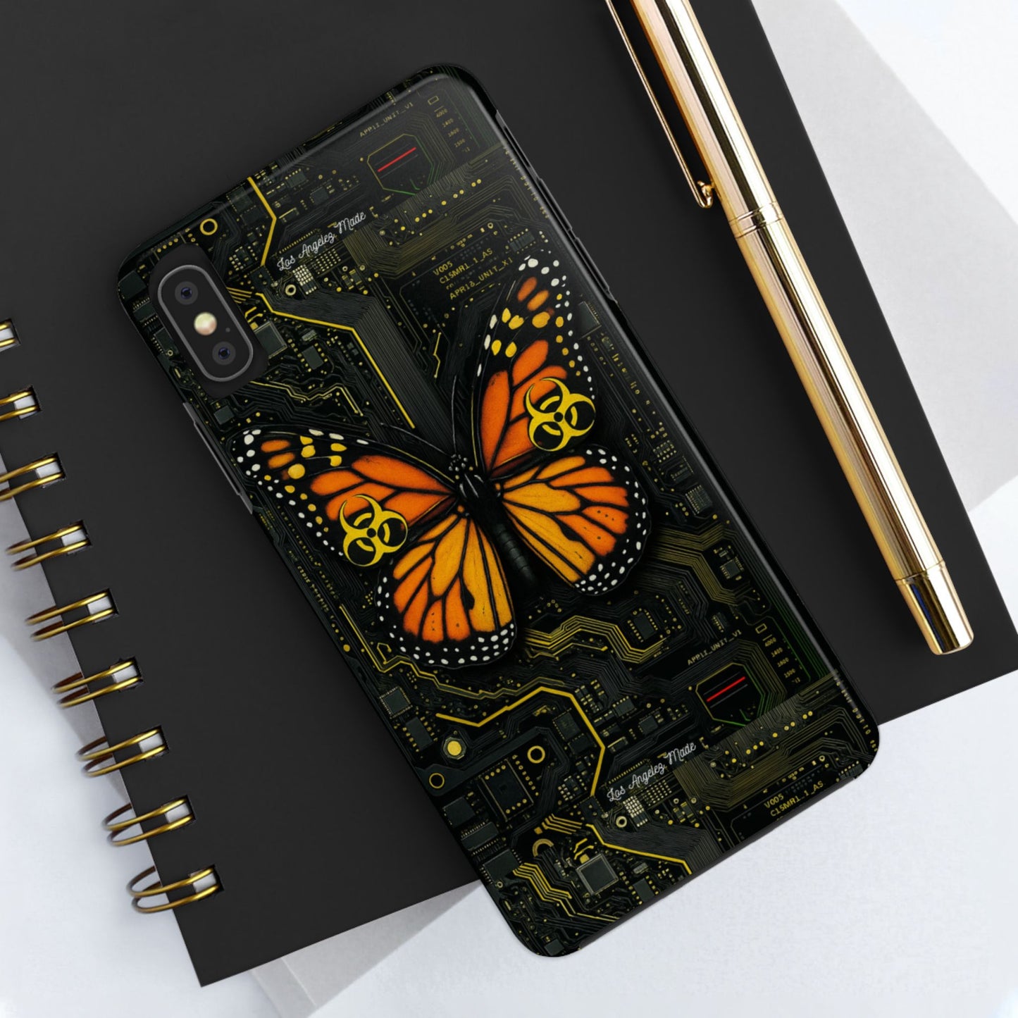 Los Angelez Made x Cyber Butterfly Tough Phone Case