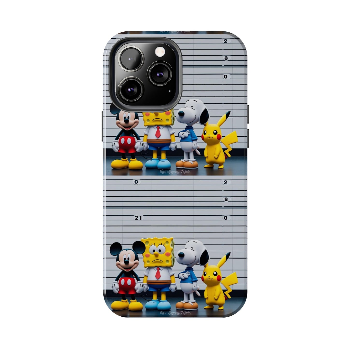 Los Angelez Made x Cartoon Police Line Up Tough Phone Case