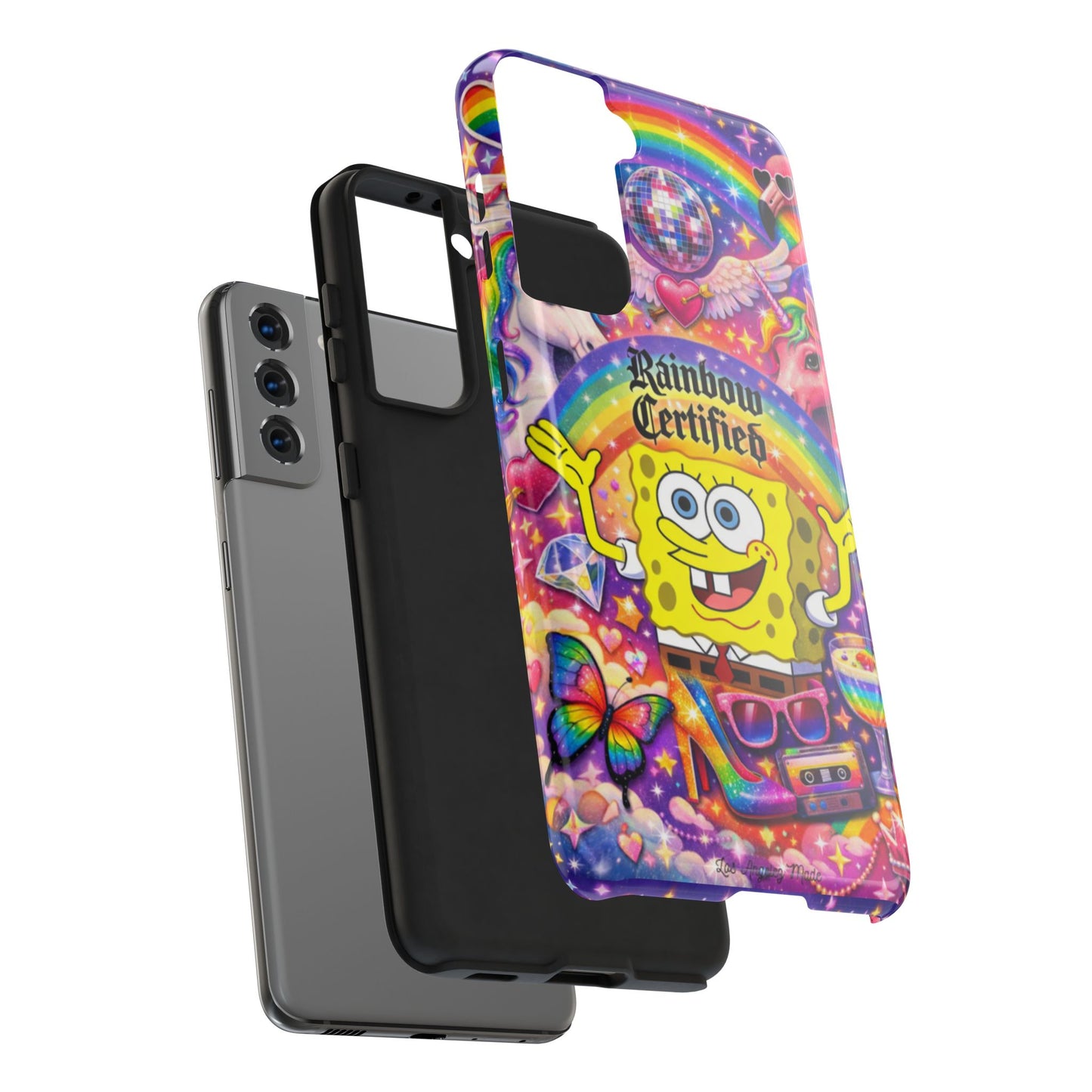 Los Angelez Made x Gay SpongeBob ''Rainbow Certified'' Tough Phone Case