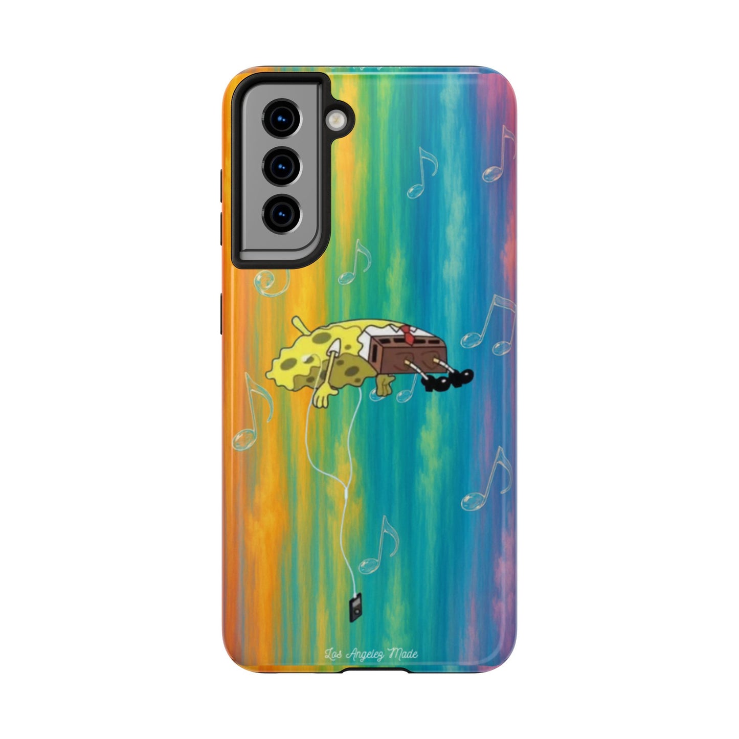 Los Angelez Made x Spongebob Music Is Life Tough Phone Case