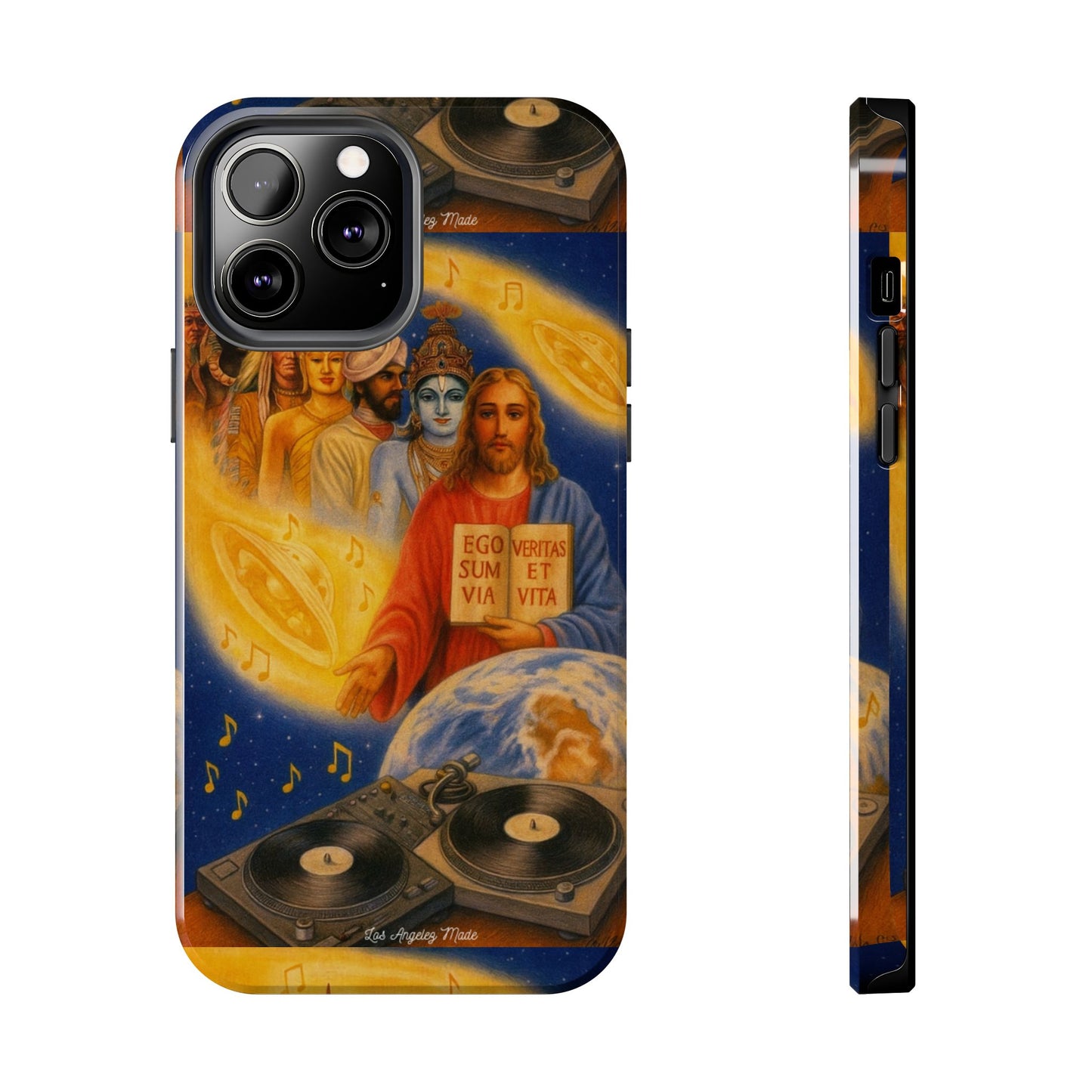 Los Angelez Made x God Is A DJ Tough Phone Case